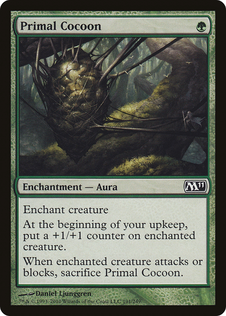 Primal Cocoon — Magic 2011 — Magic: The Gathering