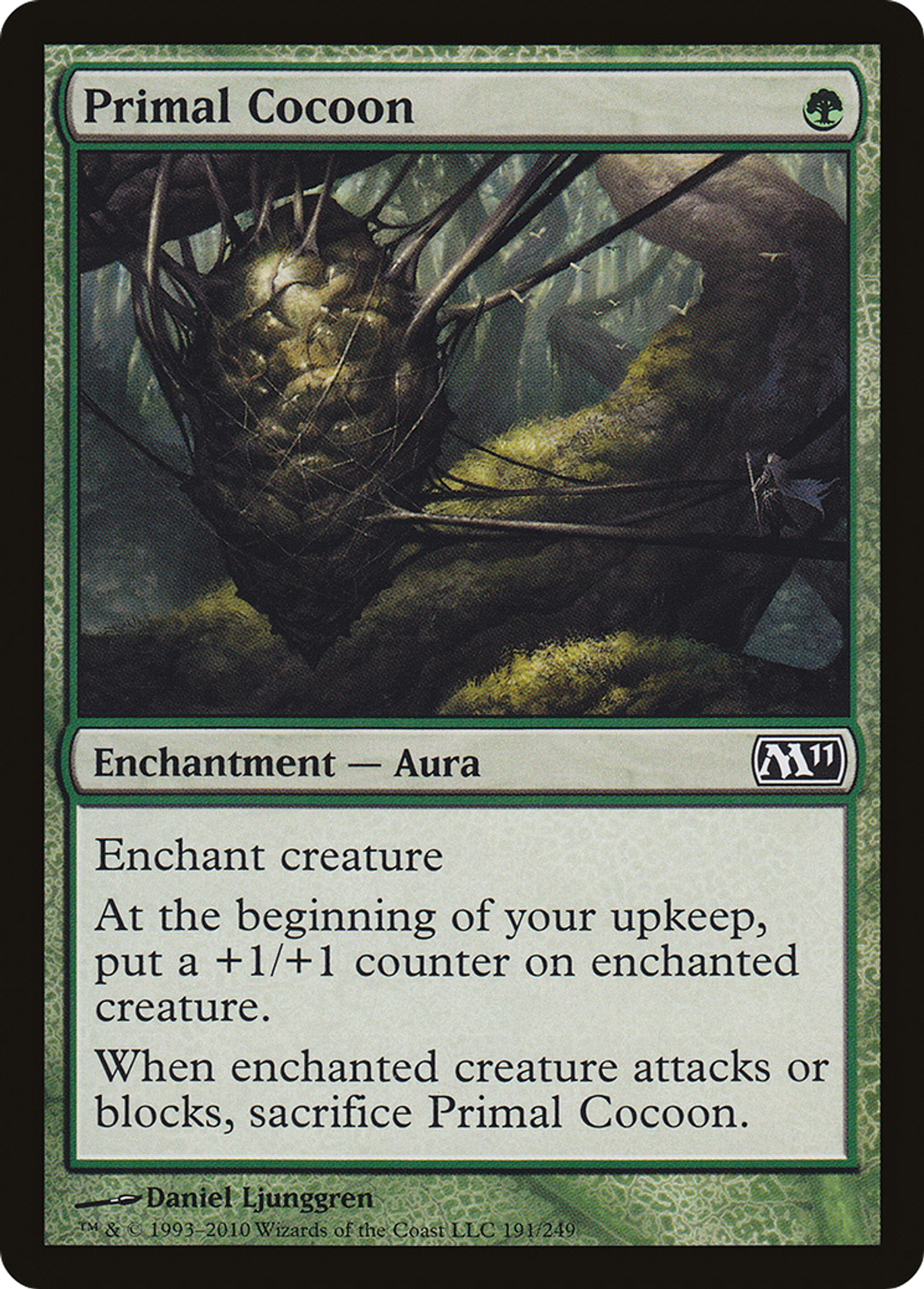 Primal Cocoon — Magic 2011 — Magic: The Gathering