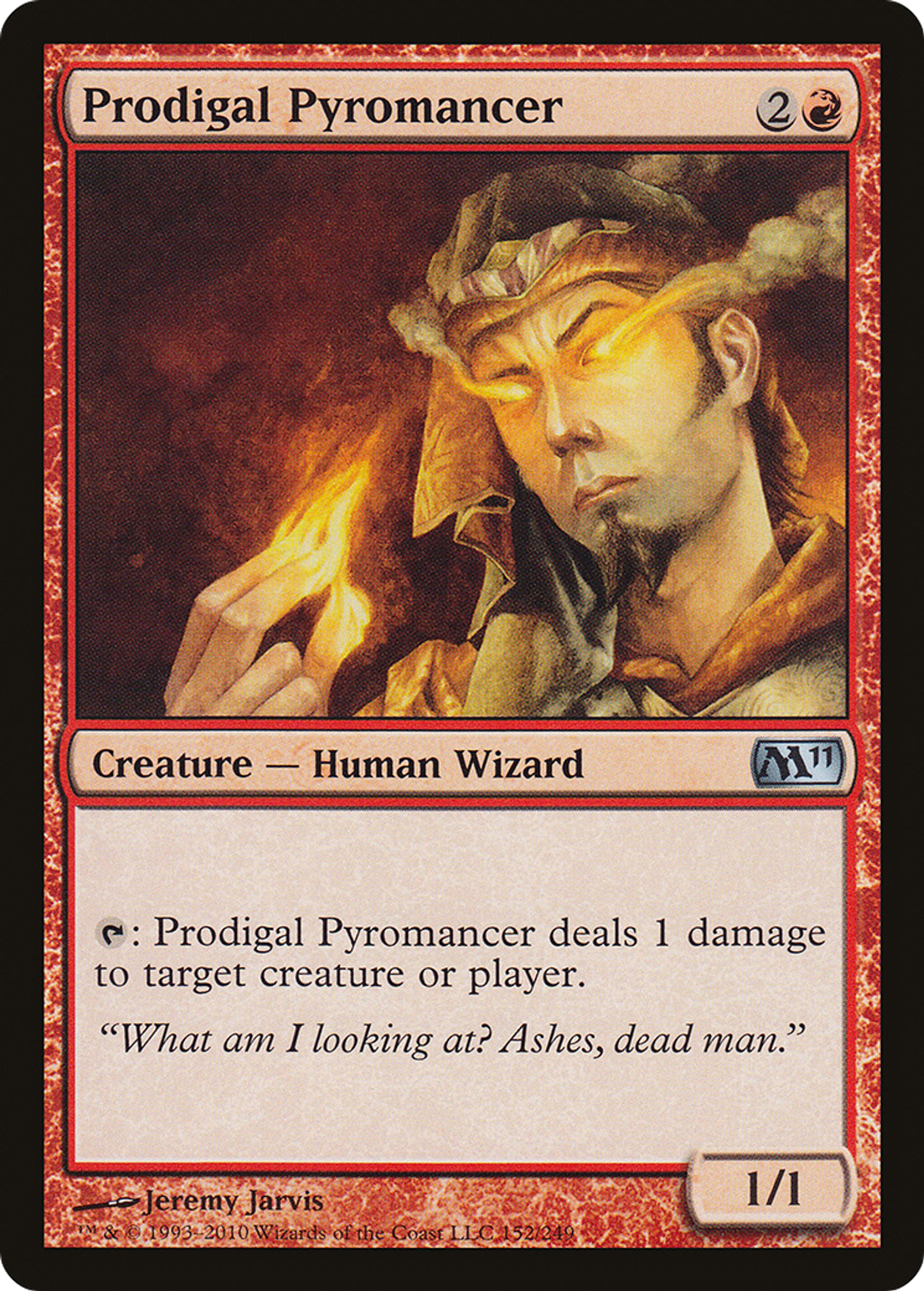 Prodigal Pyromancer — Magic 2011 — Magic: The Gathering