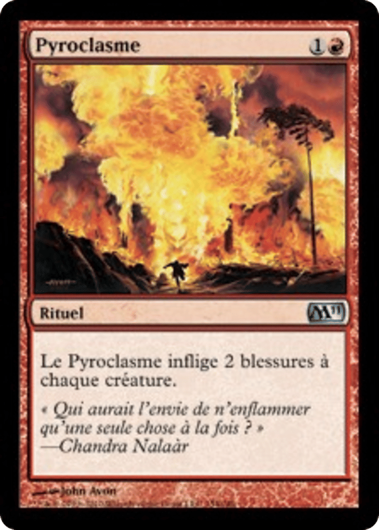 Pyroclasme — Magic 2011 — Magic: The Gathering