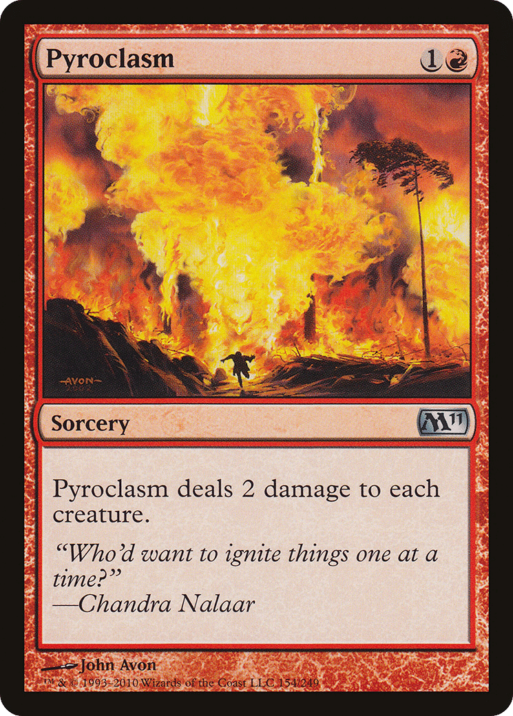 Pyroclasm — Magic 2011 — Magic: The Gathering
