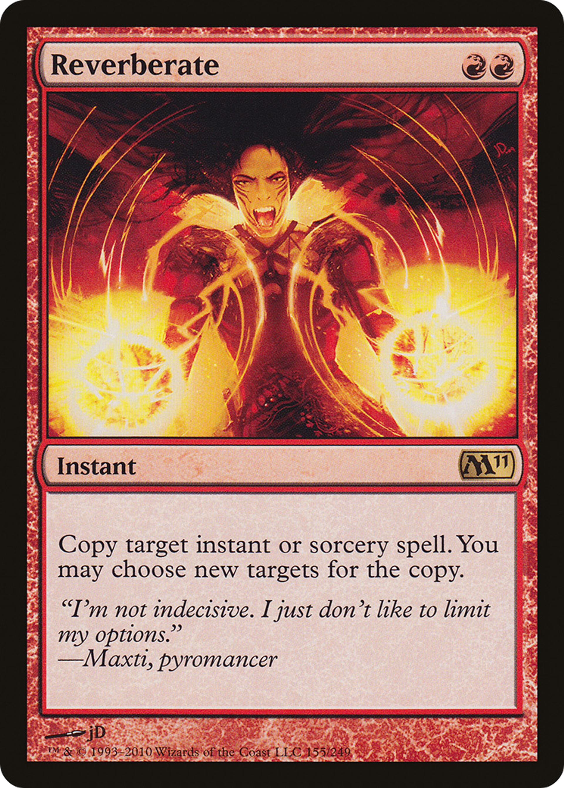 Reverberate — Magic 2011 — Magic: The Gathering