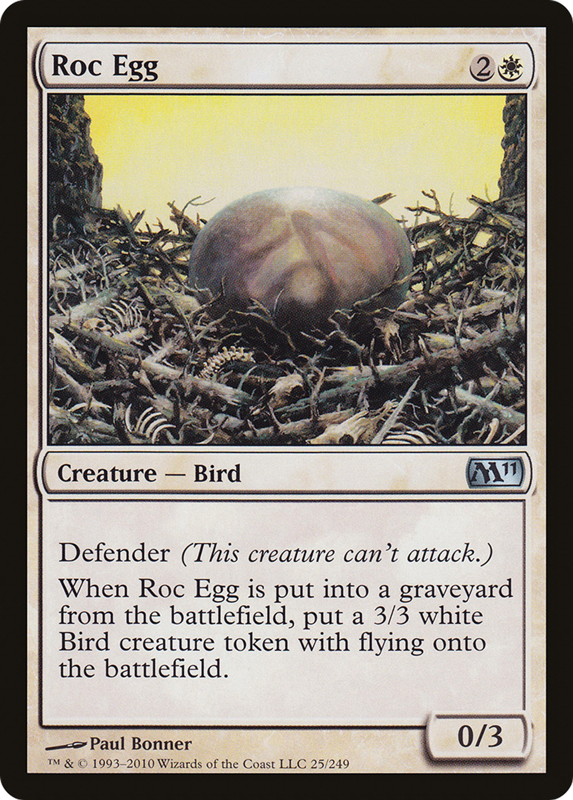Roc Egg — Magic 2011 — Magic: The Gathering