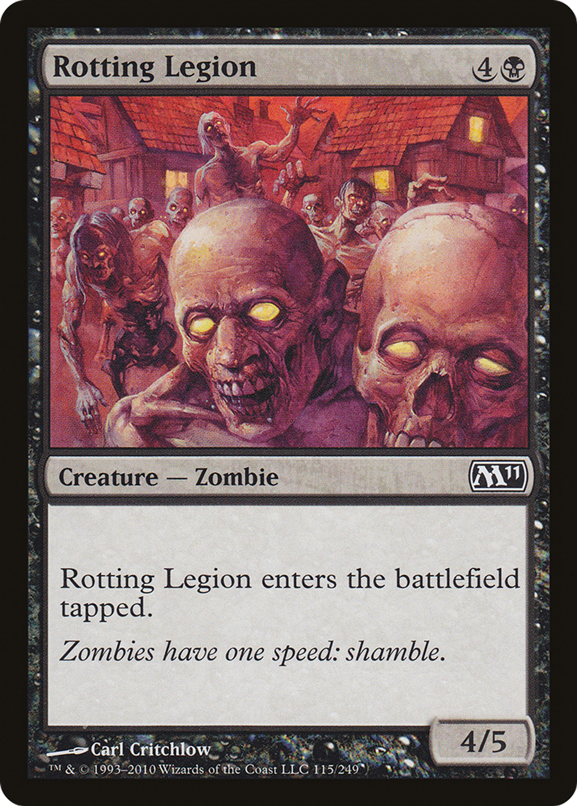 Rotting Legion — Magic 2011 — Magic: The Gathering