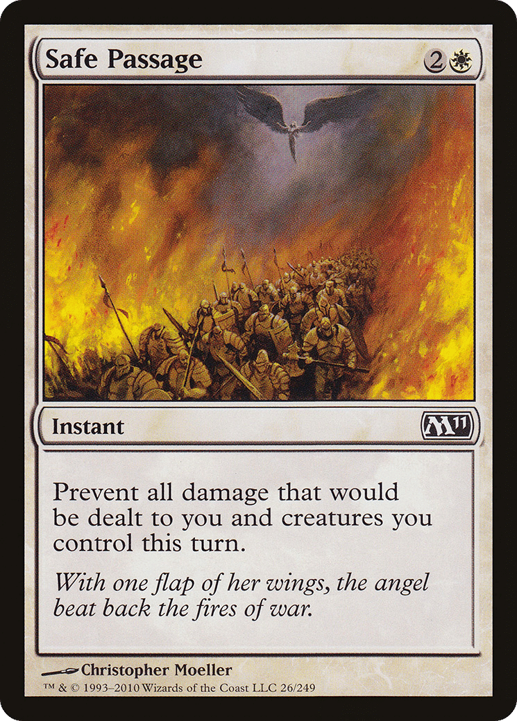 Safe Passage — Magic 2011 — Magic: The Gathering