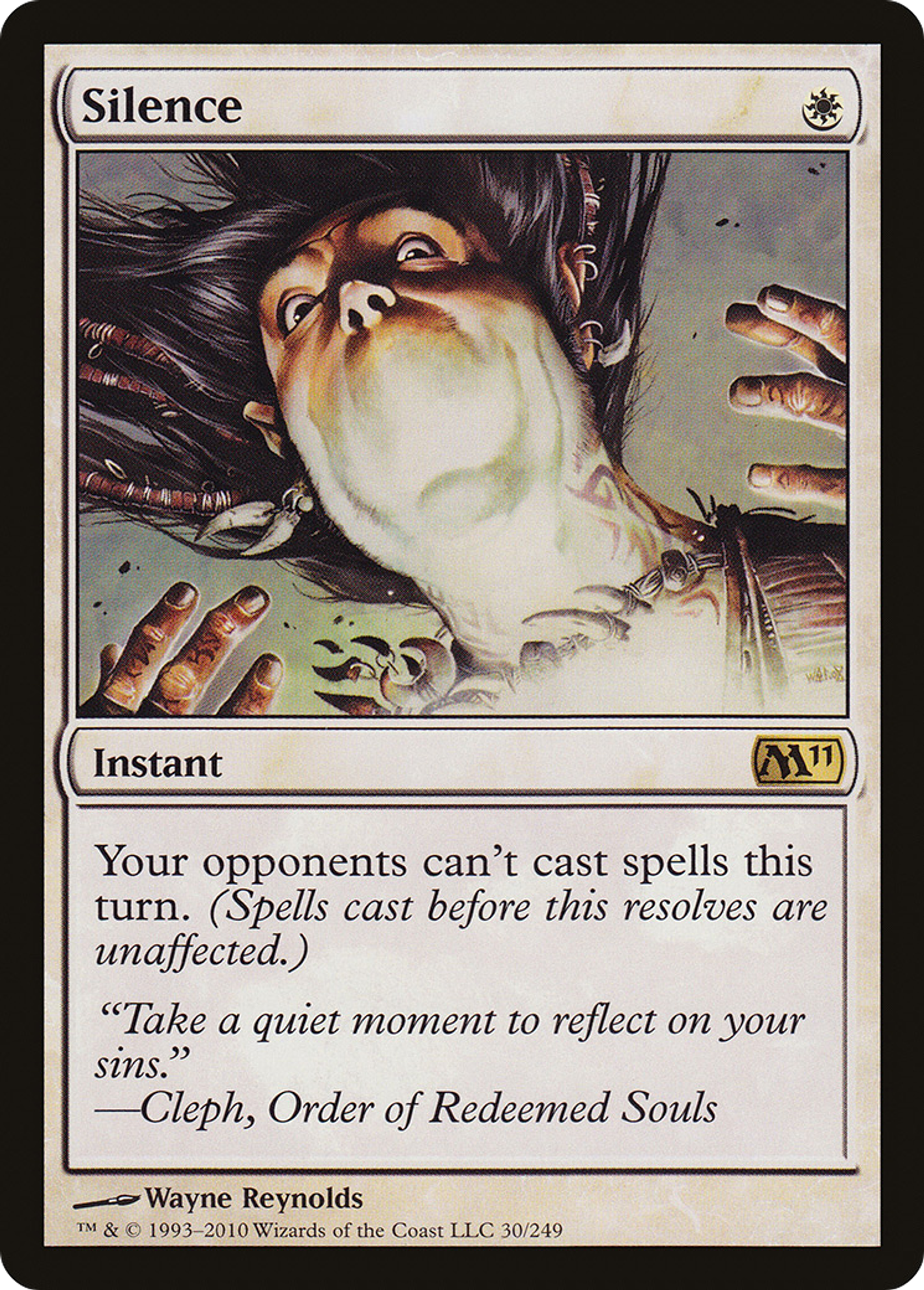 Silence — Magic 2011 — Magic: The Gathering
