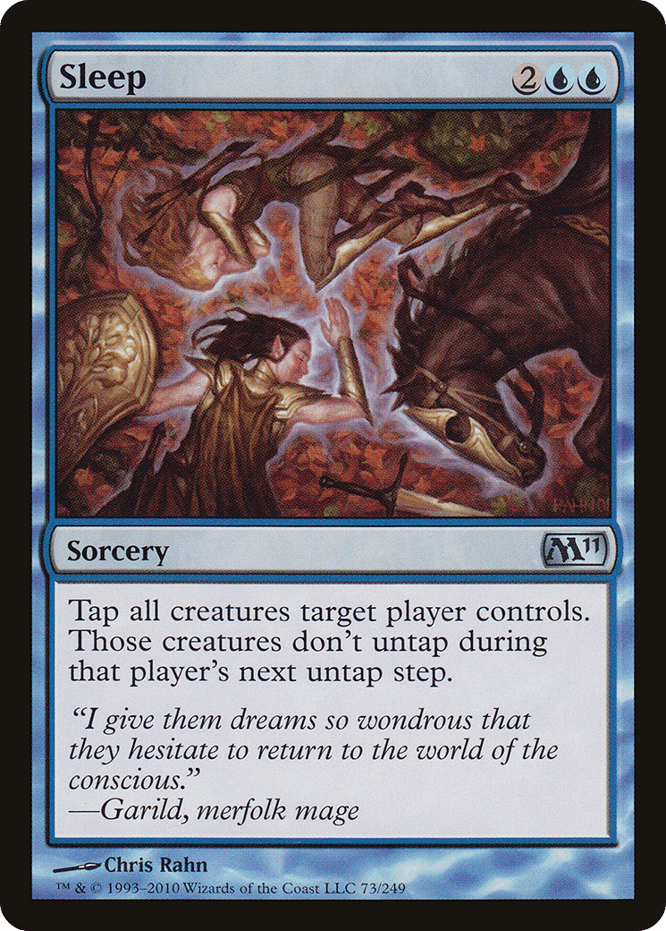 Sleep — Magic 2011 — Magic: The Gathering