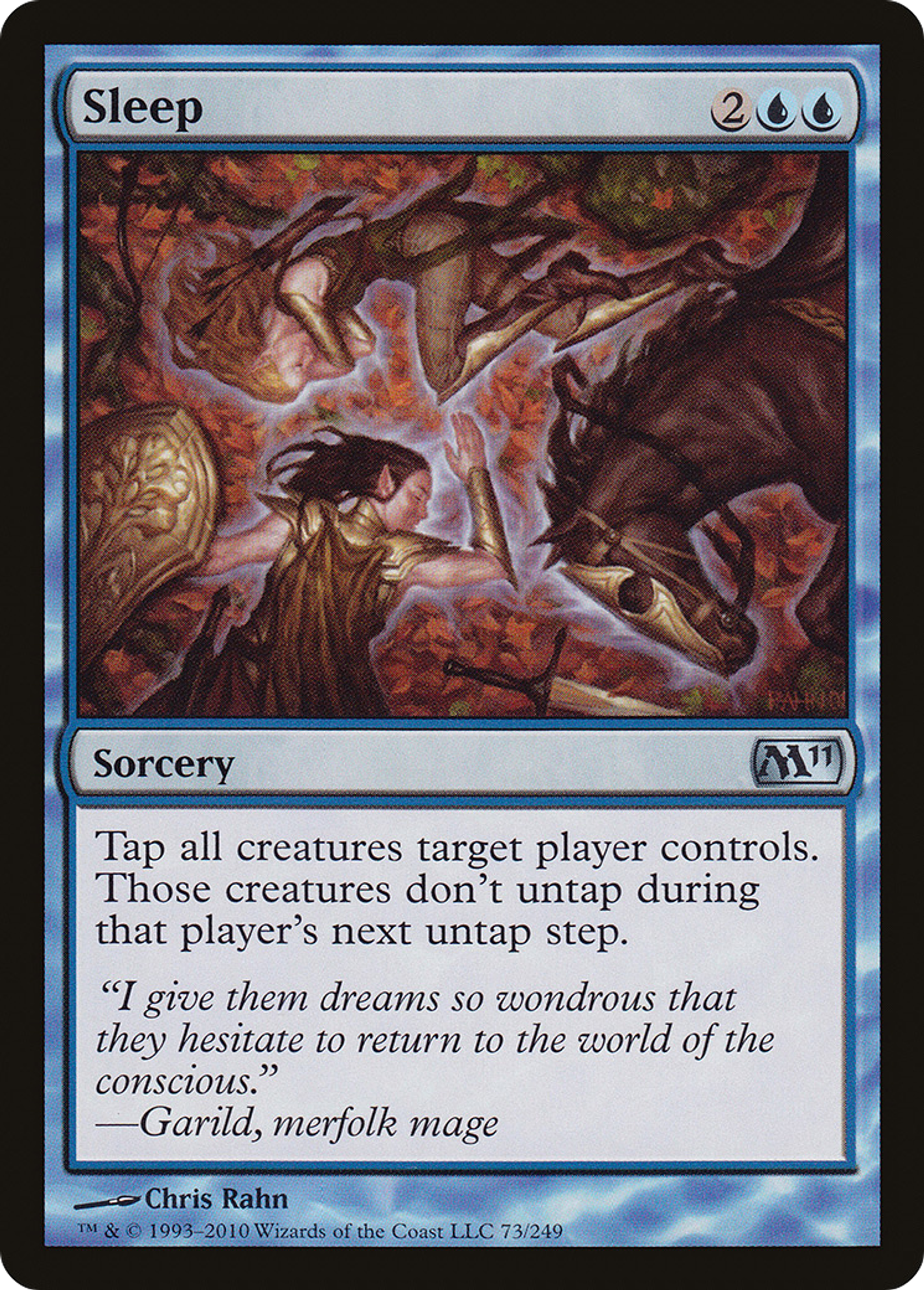 Sleep — Magic 2011 — Magic: The Gathering