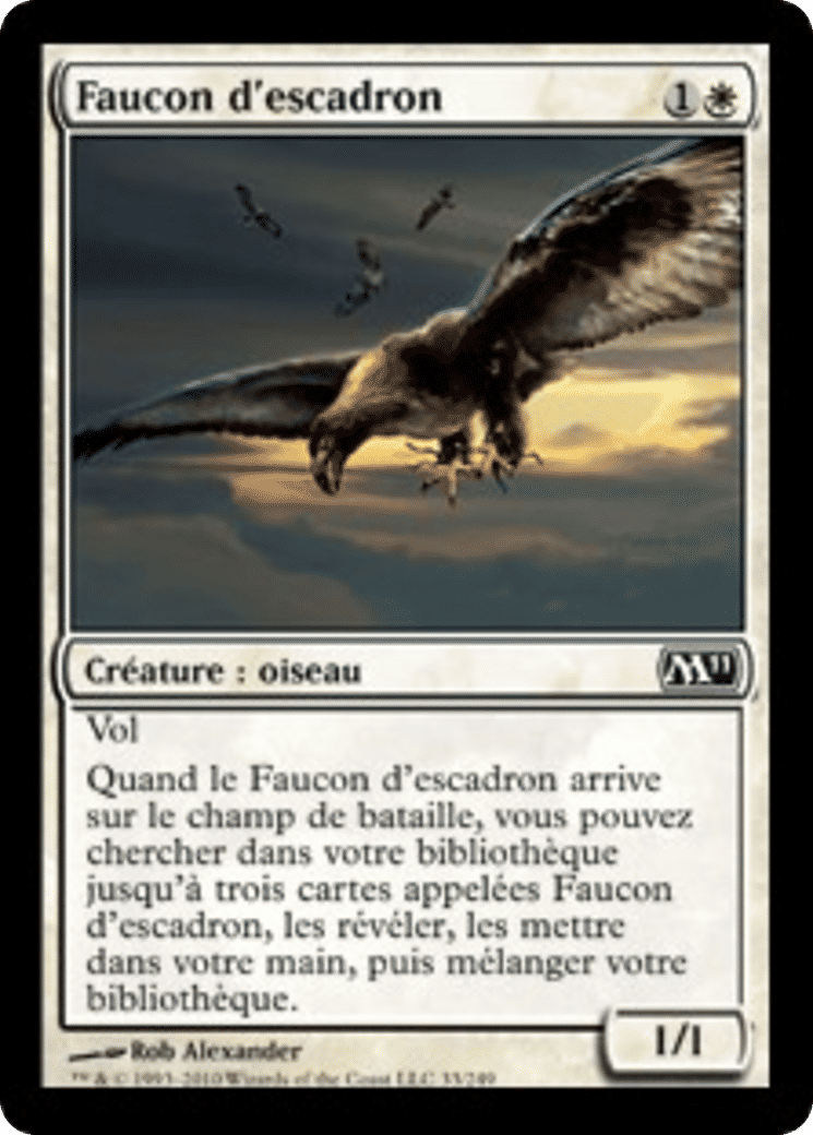 Faucon d'escadron — Magic 2011 — Magic: The Gathering