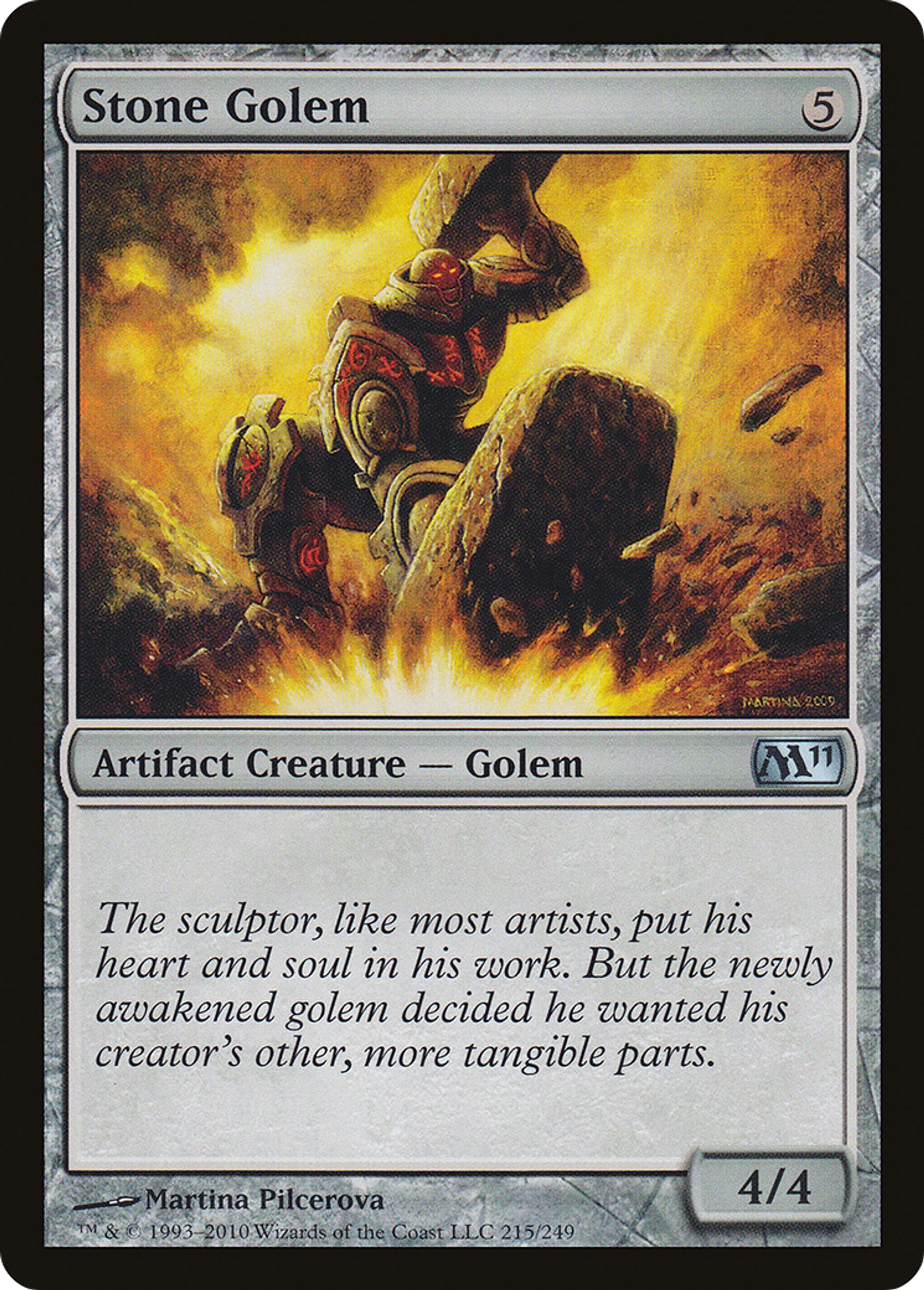 Stone Golem — Magic 2011 — Magic: The Gathering