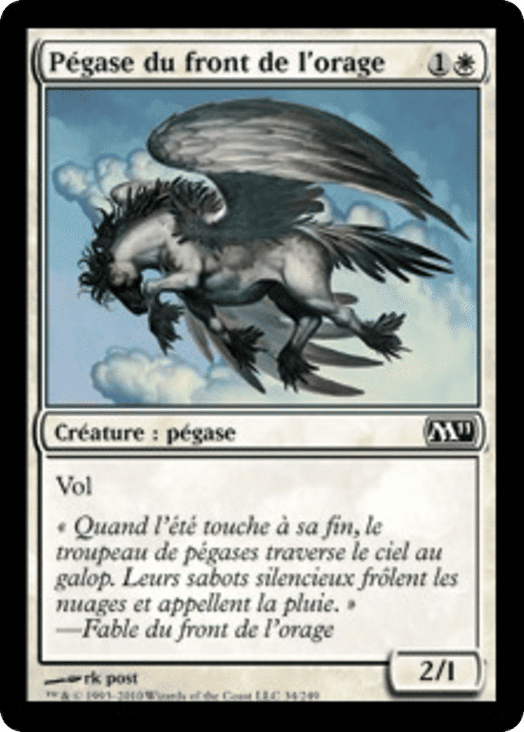 Pégase du front de l'orage — Magic 2011 — Magic: The Gathering