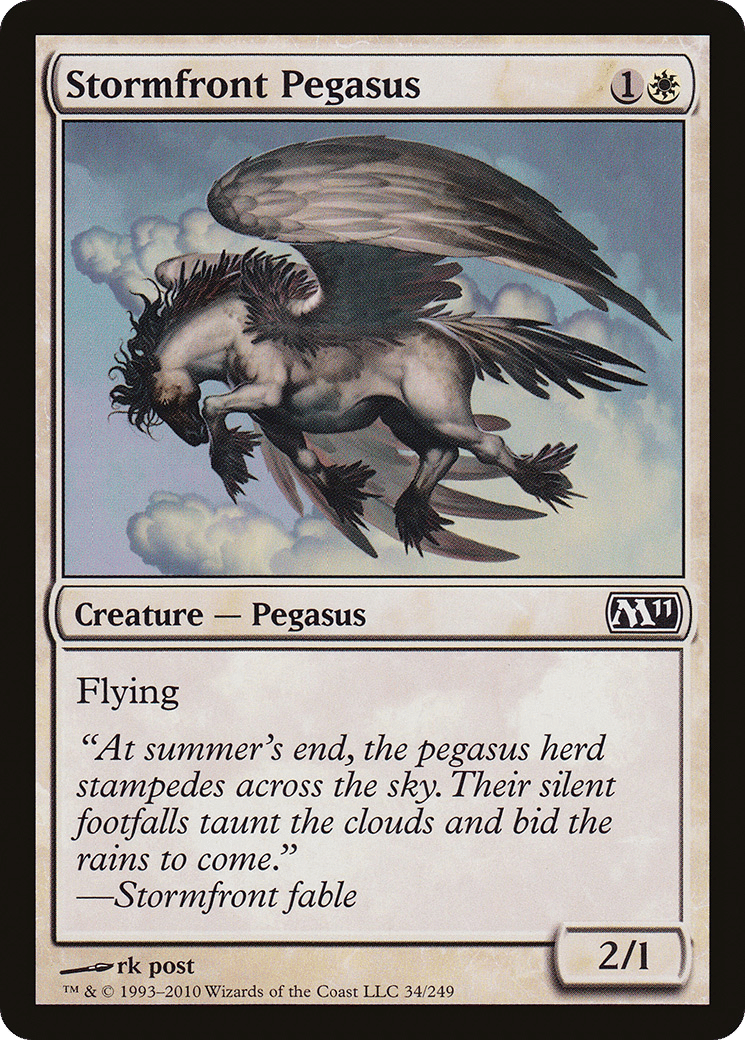 Stormfront Pegasus — Magic 2011 — Magic: The Gathering