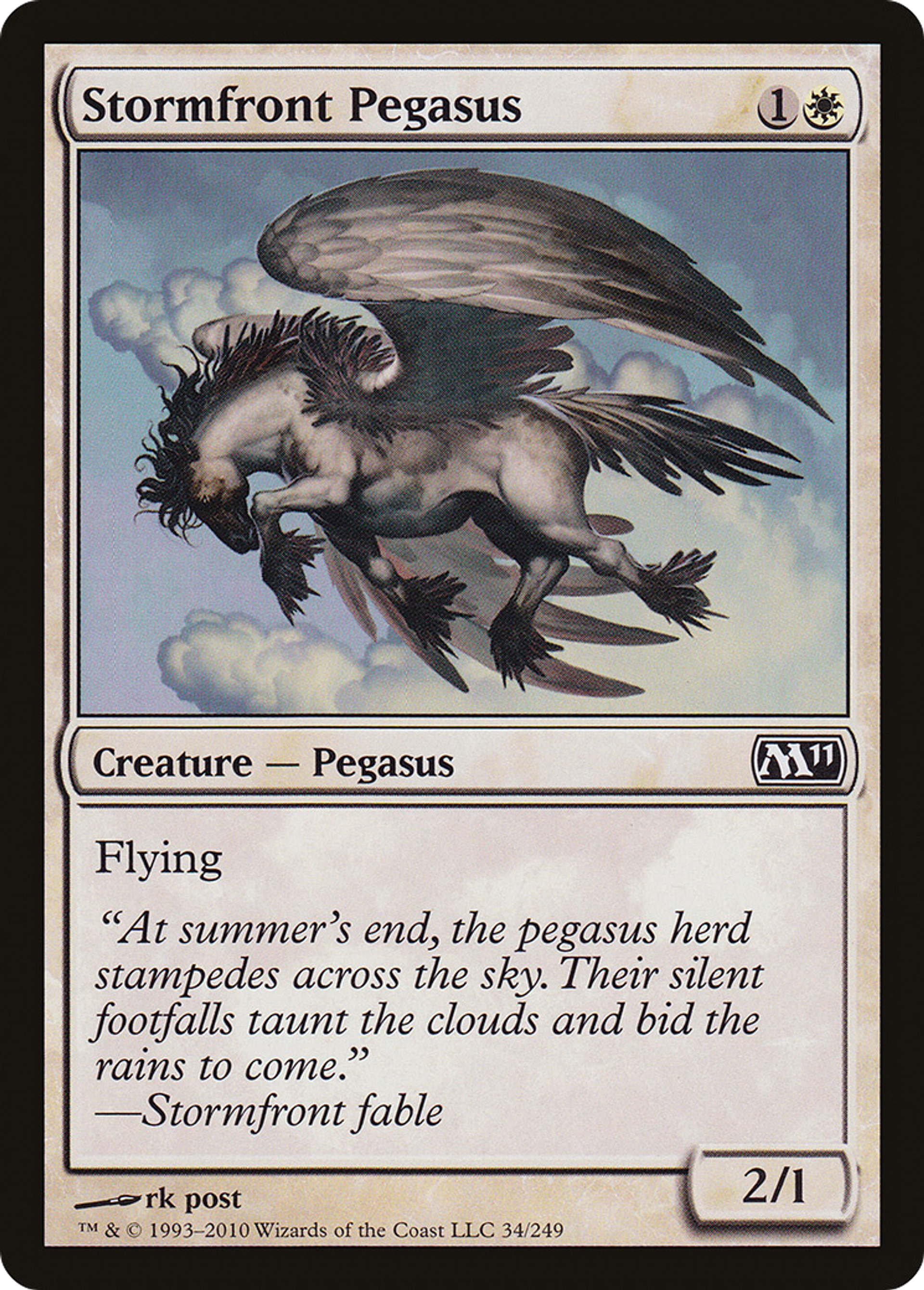 Stormfront Pegasus — Magic 2011 — Magic: The Gathering