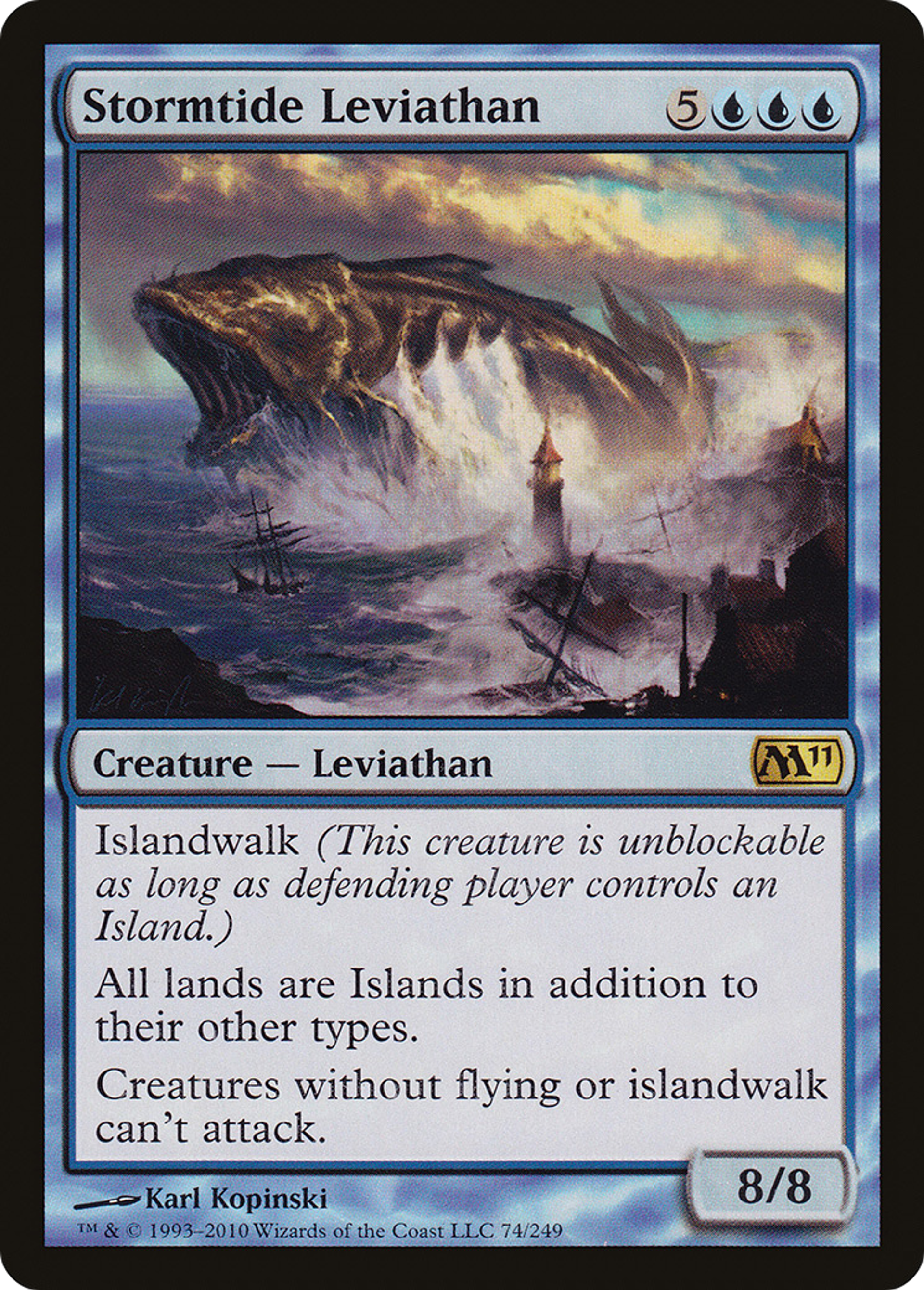 Stormtide Leviathan — Magic 2011 — Magic: The Gathering