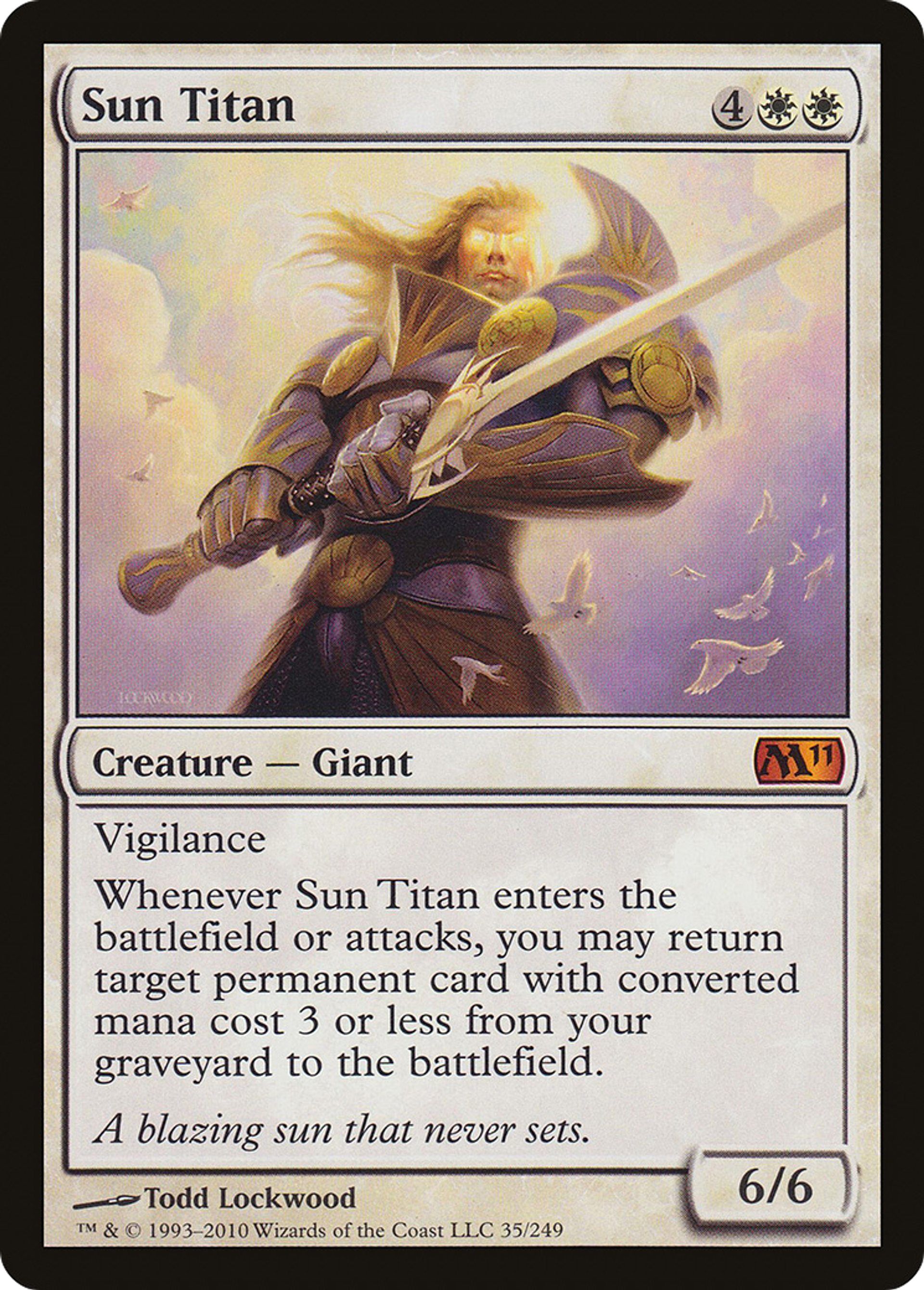 Sun Titan — Magic 2011 — Magic: The Gathering