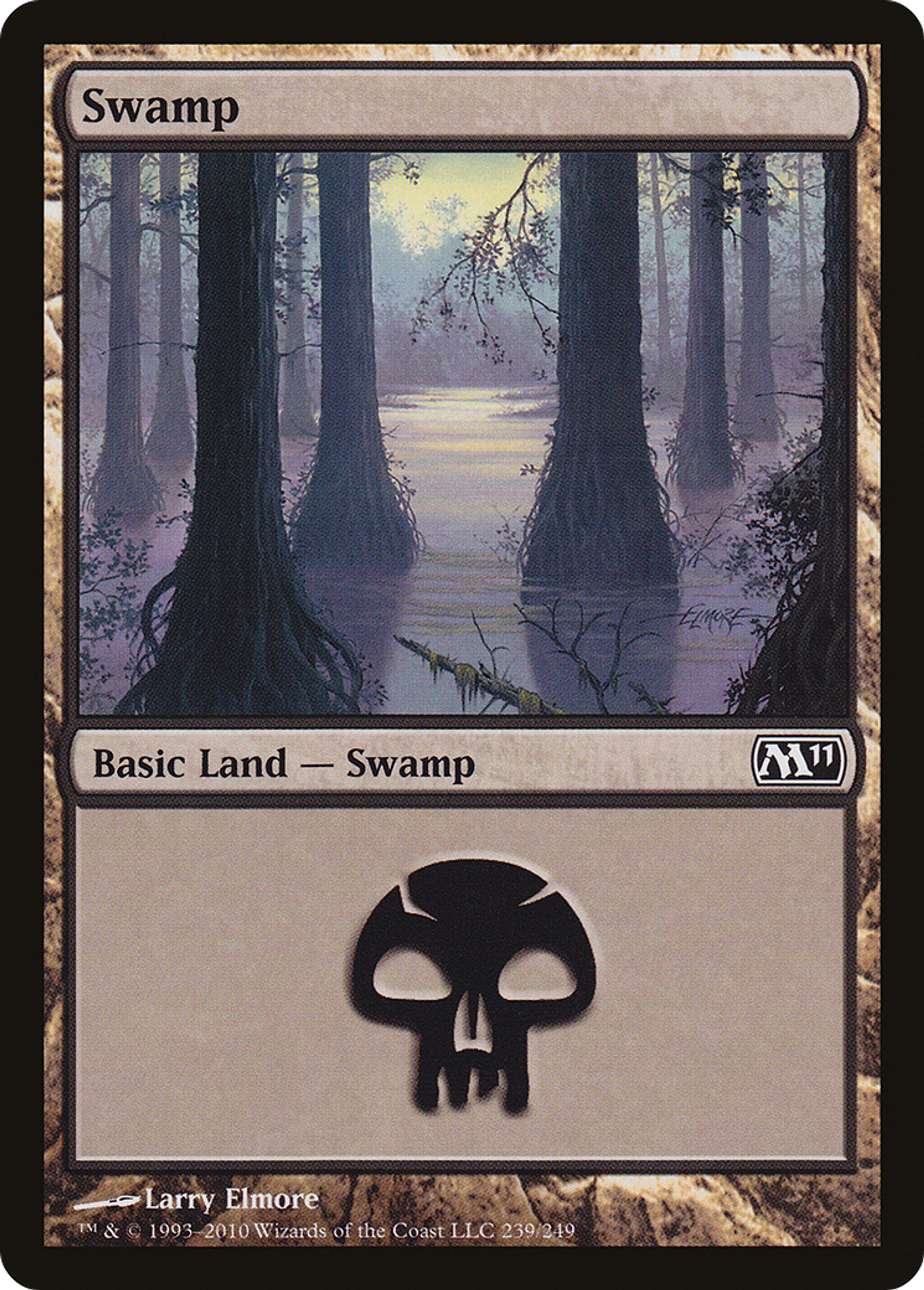 Swamp — Magic 2011 — Magic: The Gathering