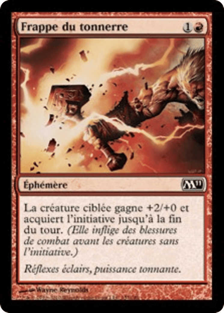 Frappe du tonnerre — Magic 2011 — Magic: The Gathering
