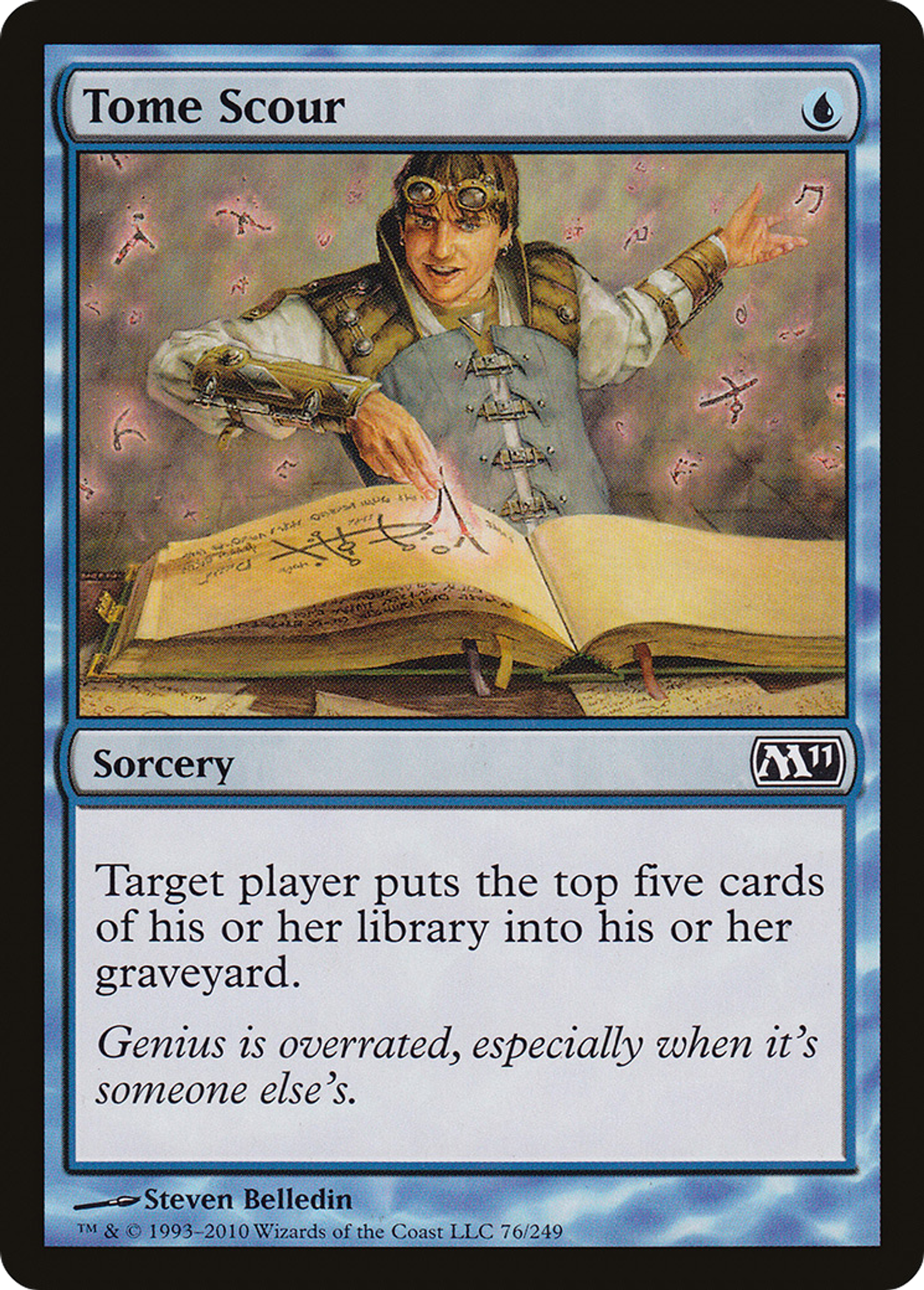 Tome Scour — Magic 2011 — Magic: The Gathering