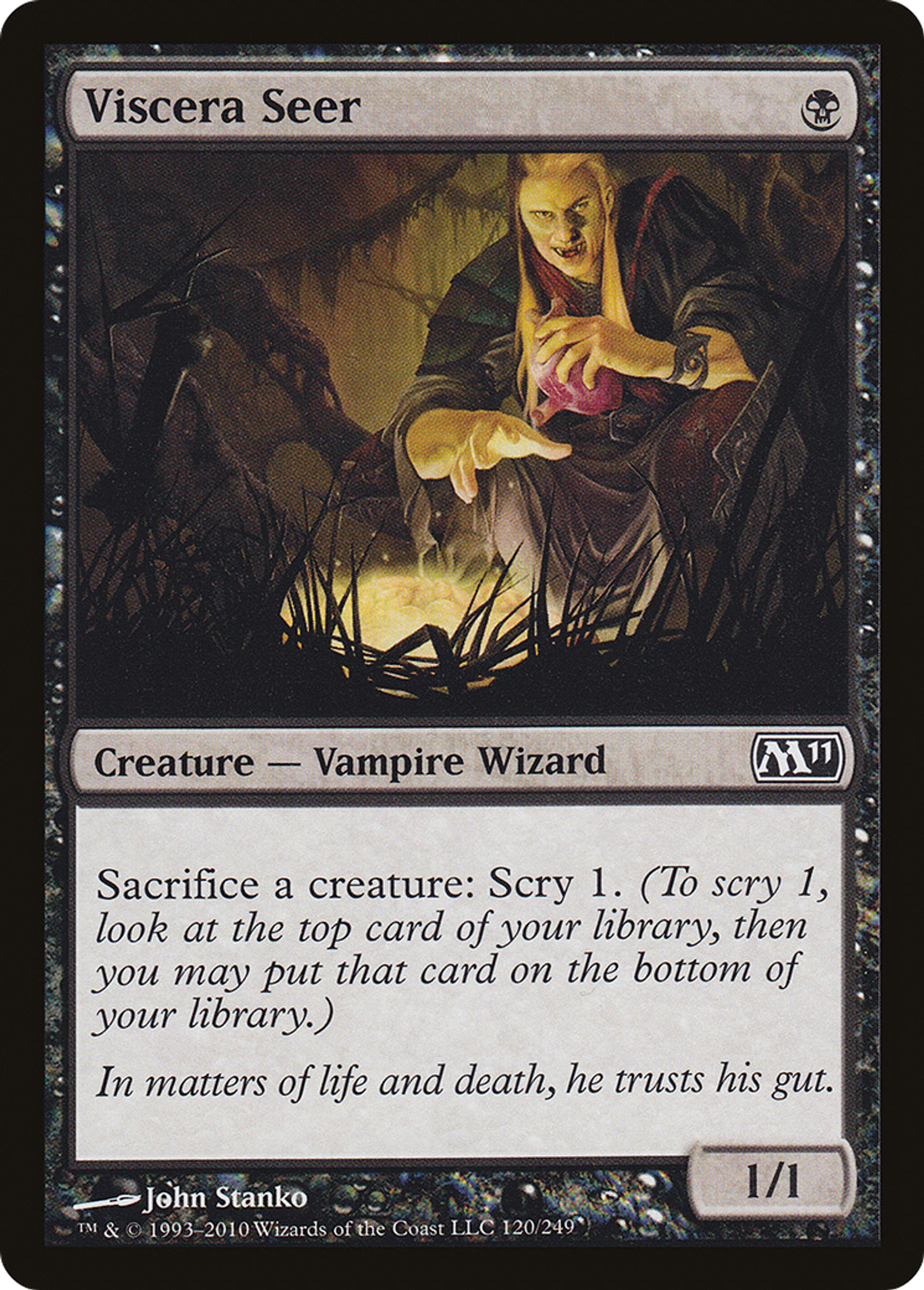 Viscera Seer — Magic 2011 — Magic: The Gathering