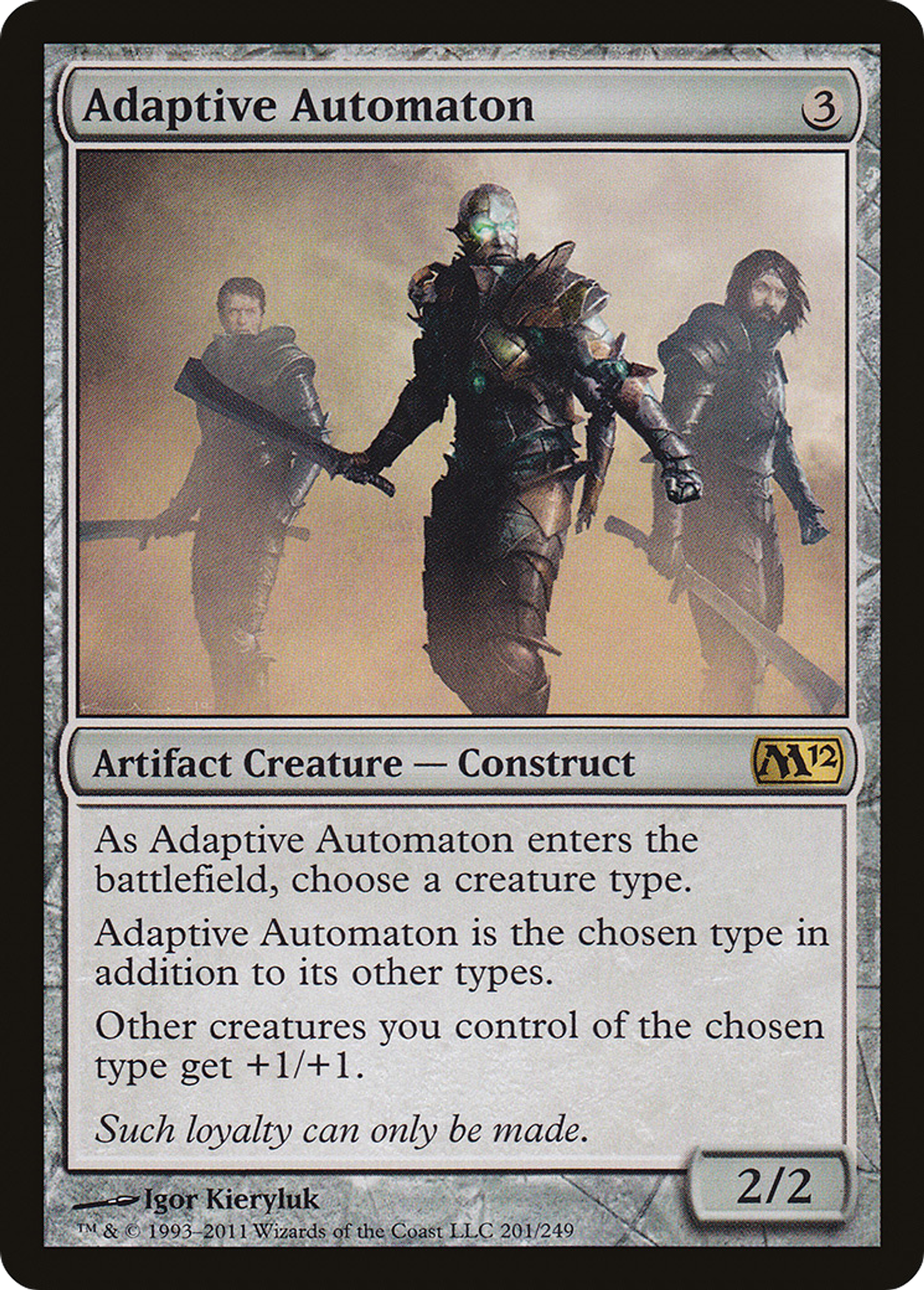 Adaptive Automaton — Magic 2012 — Magic: The Gathering