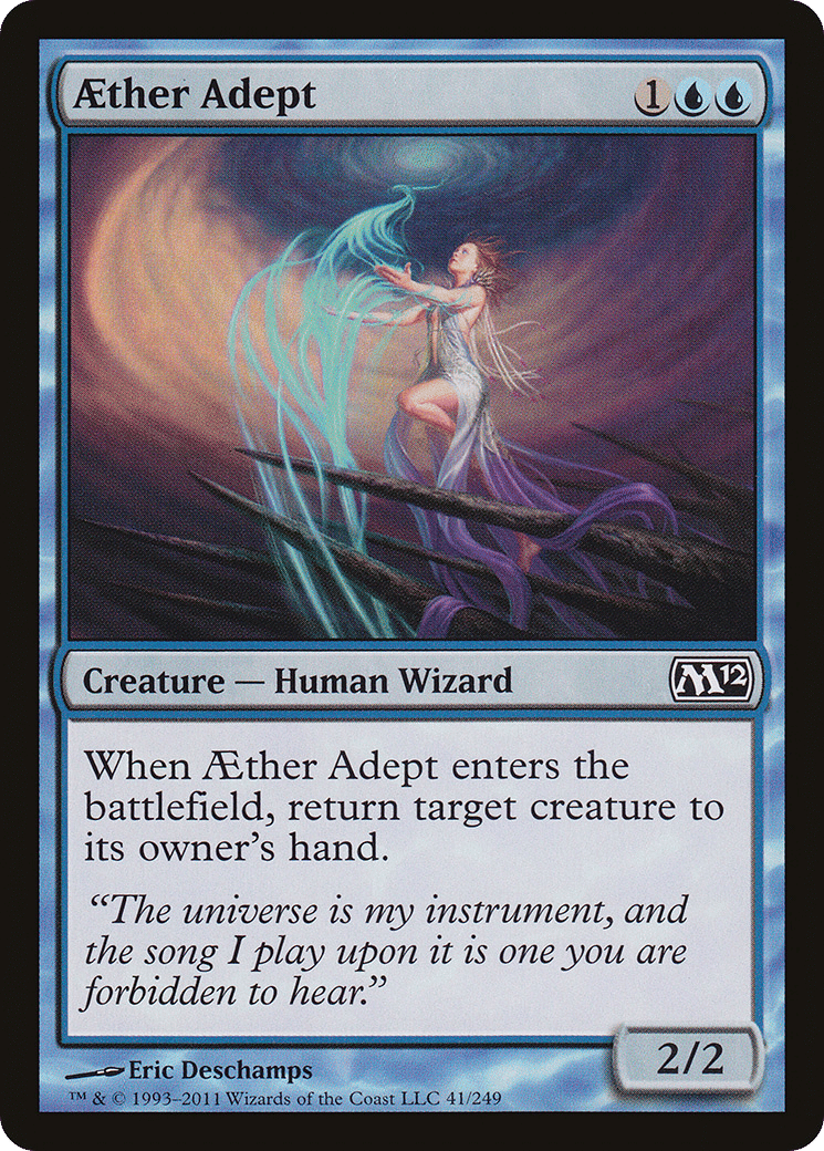 Aether Adept — Magic 2012 — Magic: The Gathering