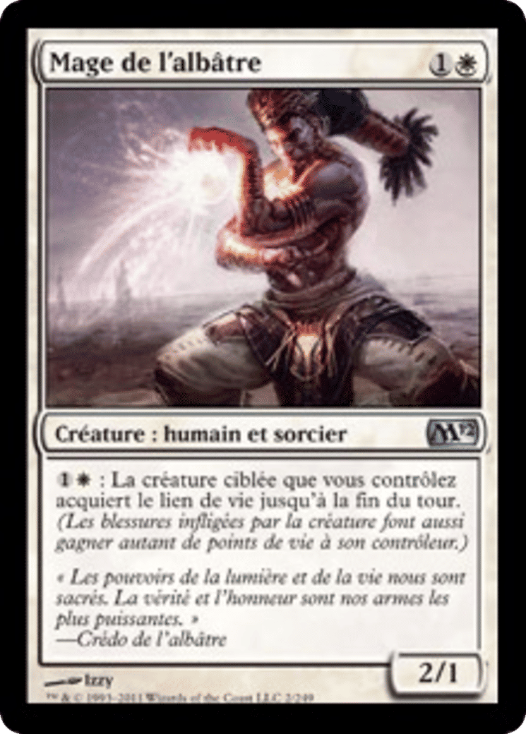 Mage de l'albâtre — Magic 2012 — Magic: The Gathering