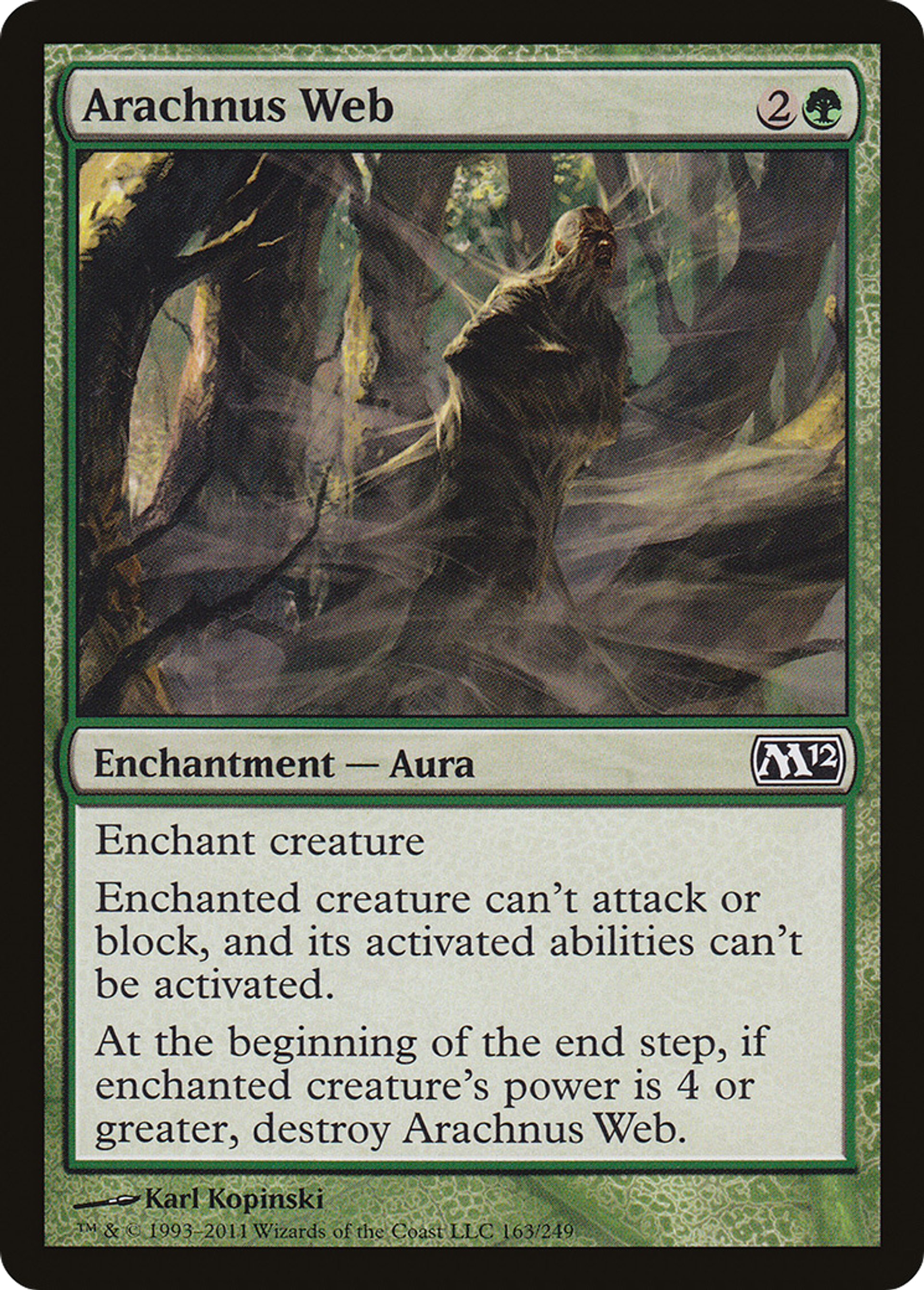 Arachnus Web — Magic 2012 — Magic: The Gathering