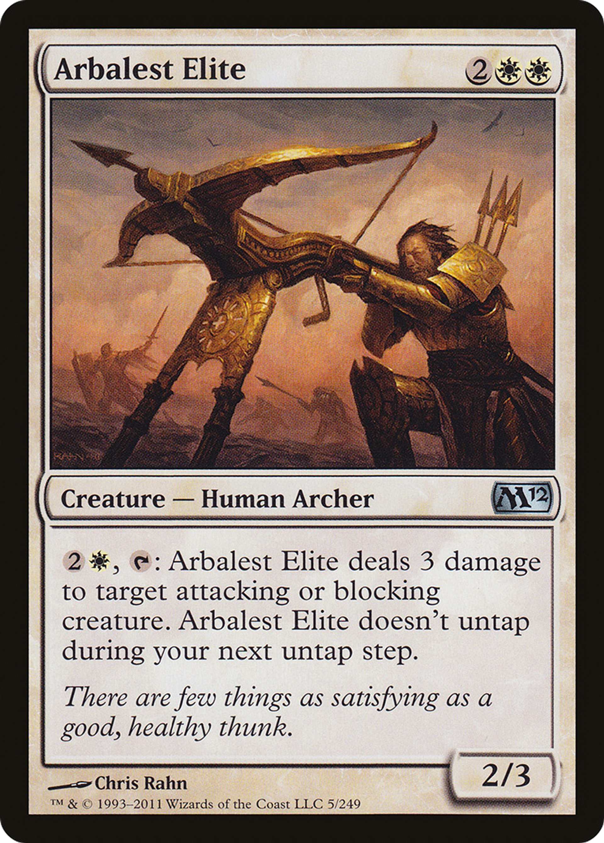 Arbalest Elite — Magic 2012 — Magic: The Gathering