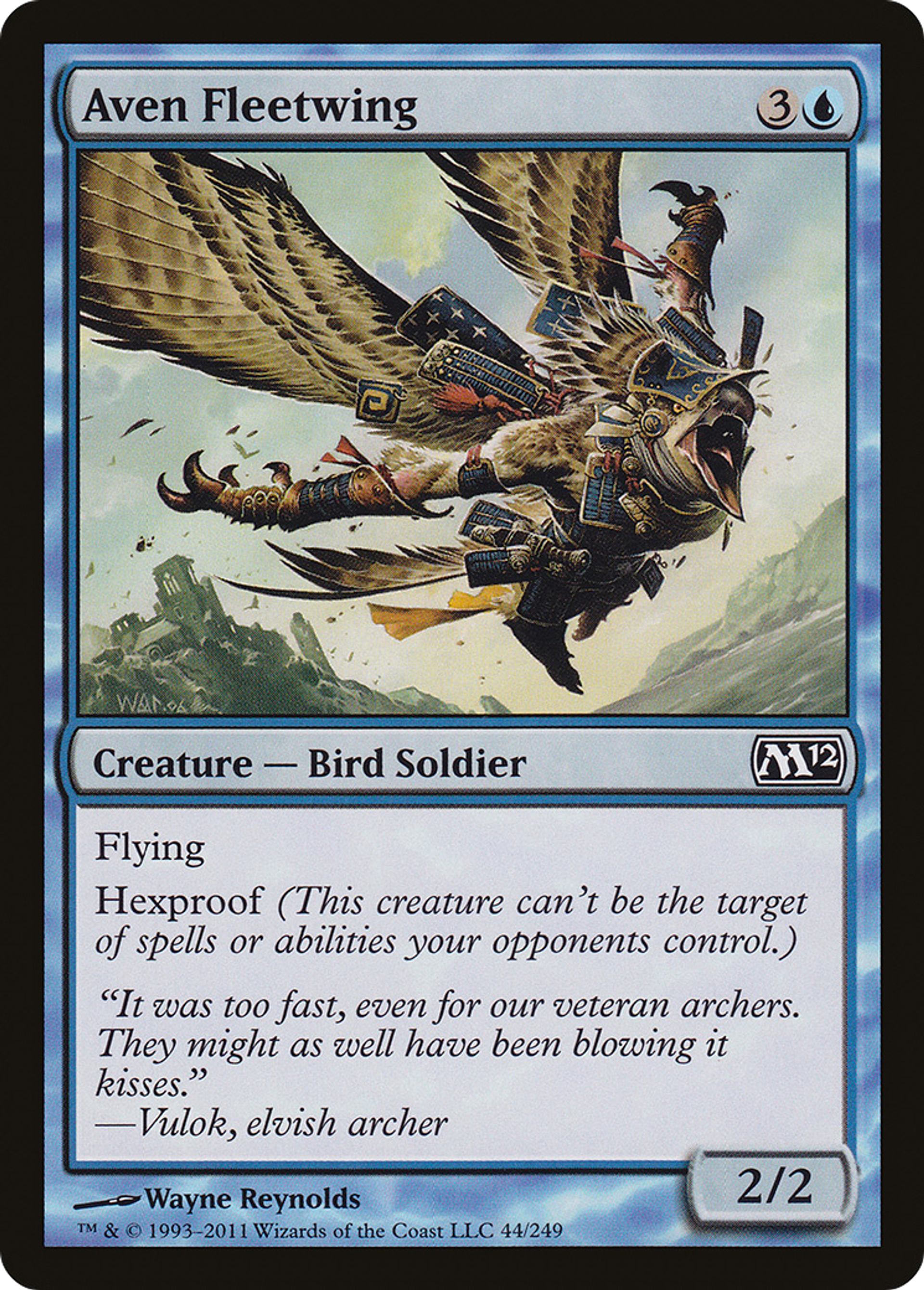 Aven Fleetwing — Magic 2012 — Magic: The Gathering