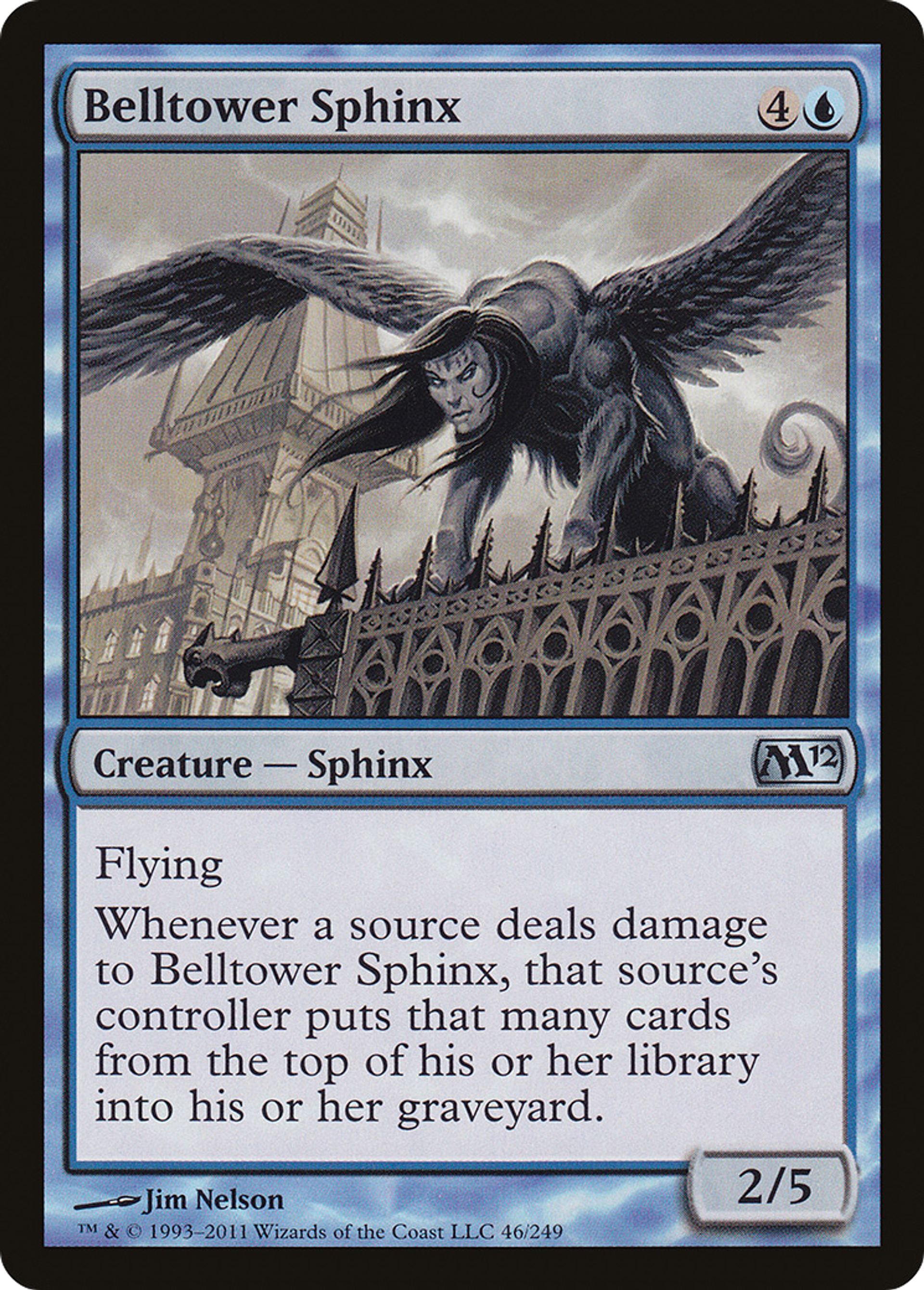 Belltower Sphinx — Magic 2012 — Magic: The Gathering