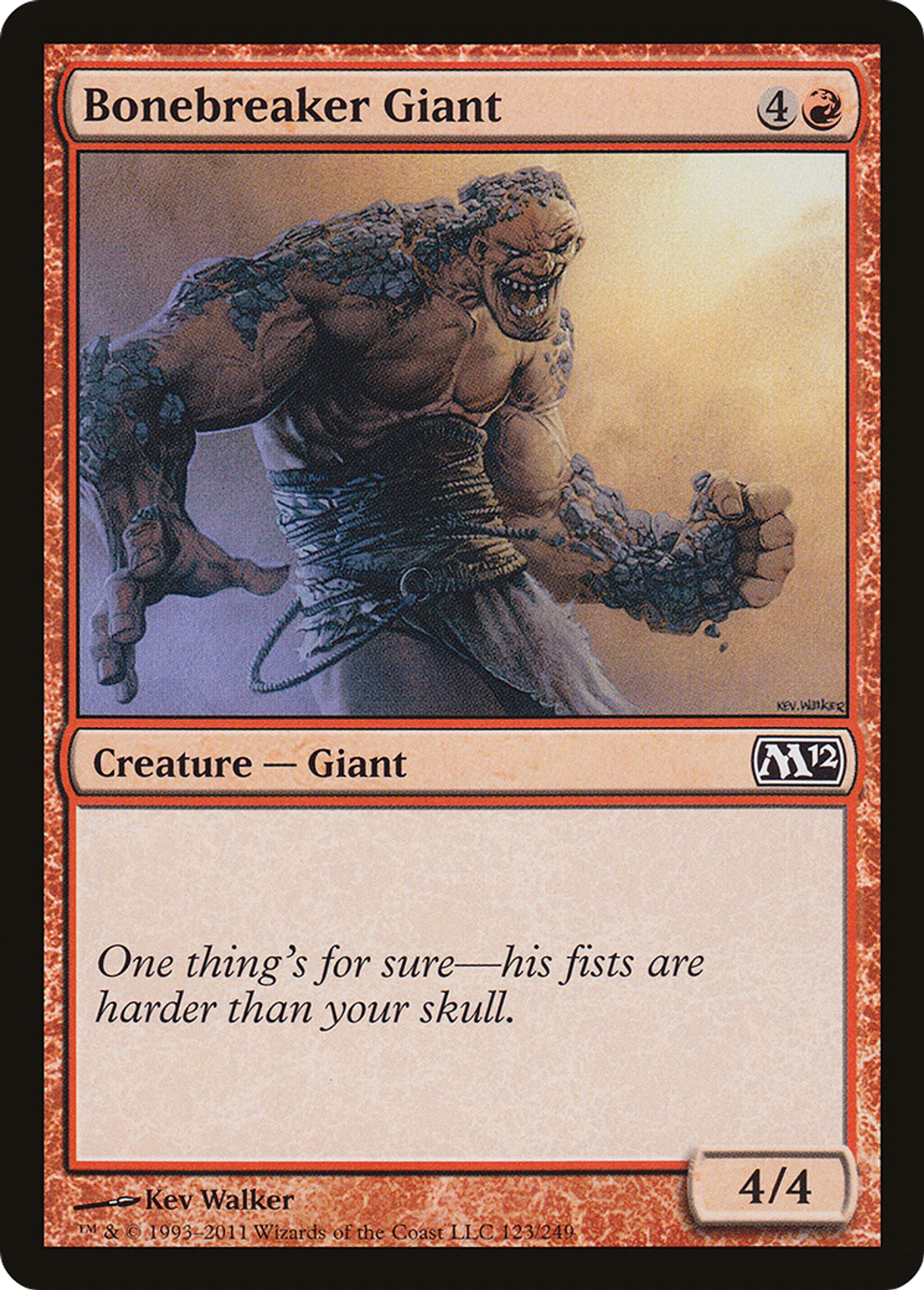 Géant kassos — Magic 2012 — Magic: The Gathering