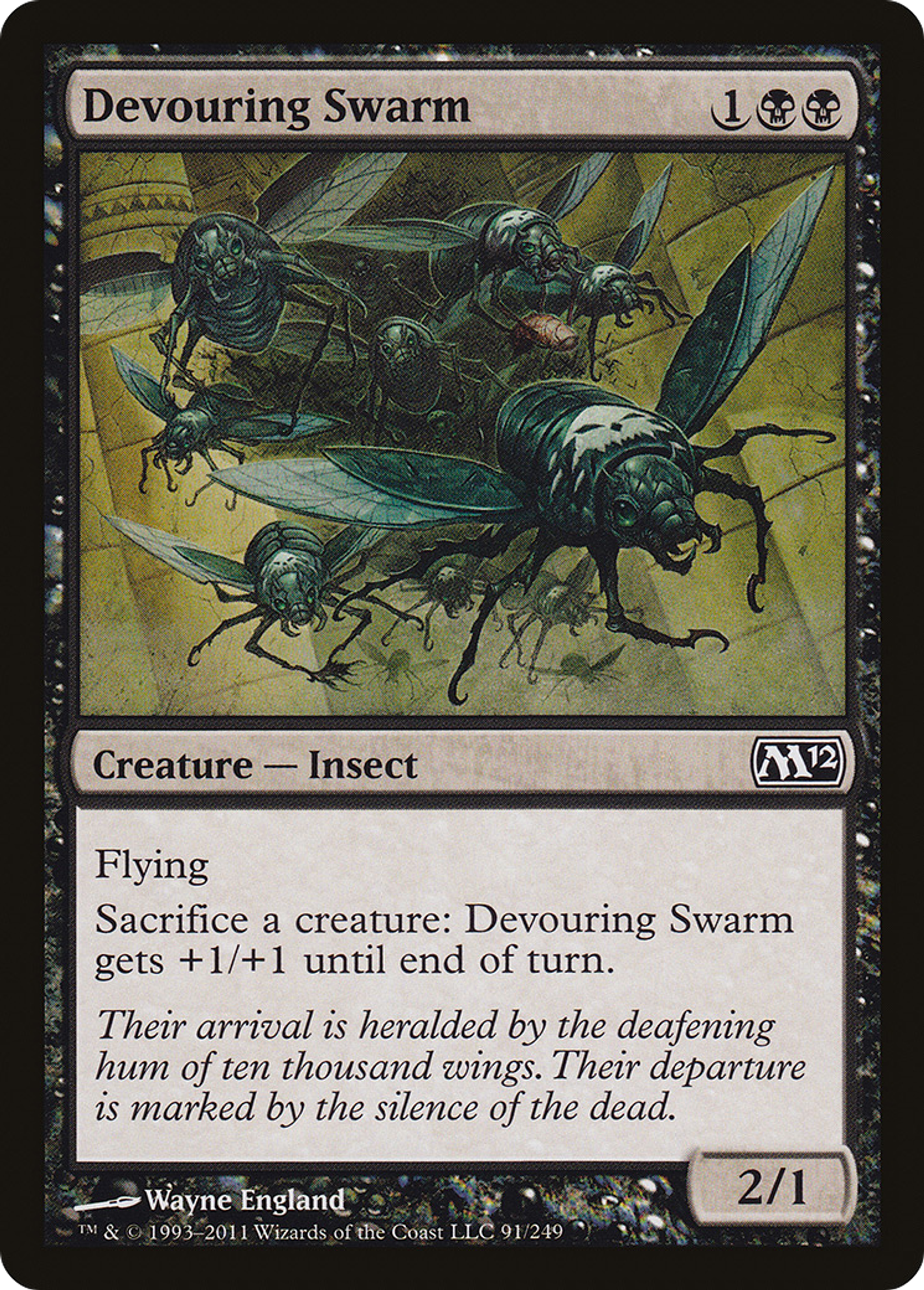 Devouring Swarm — Magic 2012 — Magic: The Gathering
