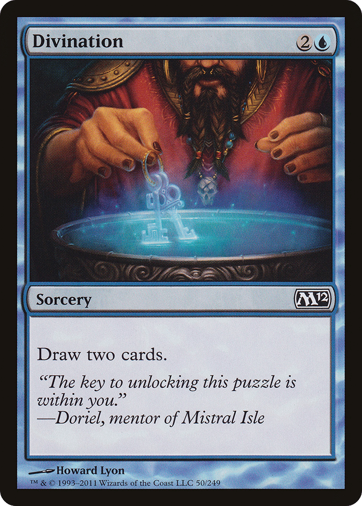 Divination — Magic 2012 — Magic: The Gathering