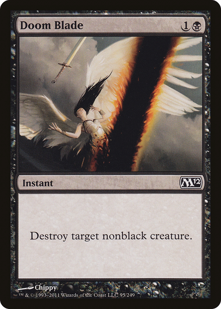 Doom Blade — Magic 2012 — Magic: The Gathering
