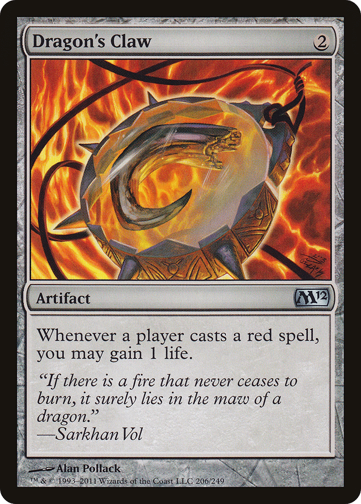 Dragon's Claw — Magic 2012 — Magic: The Gathering