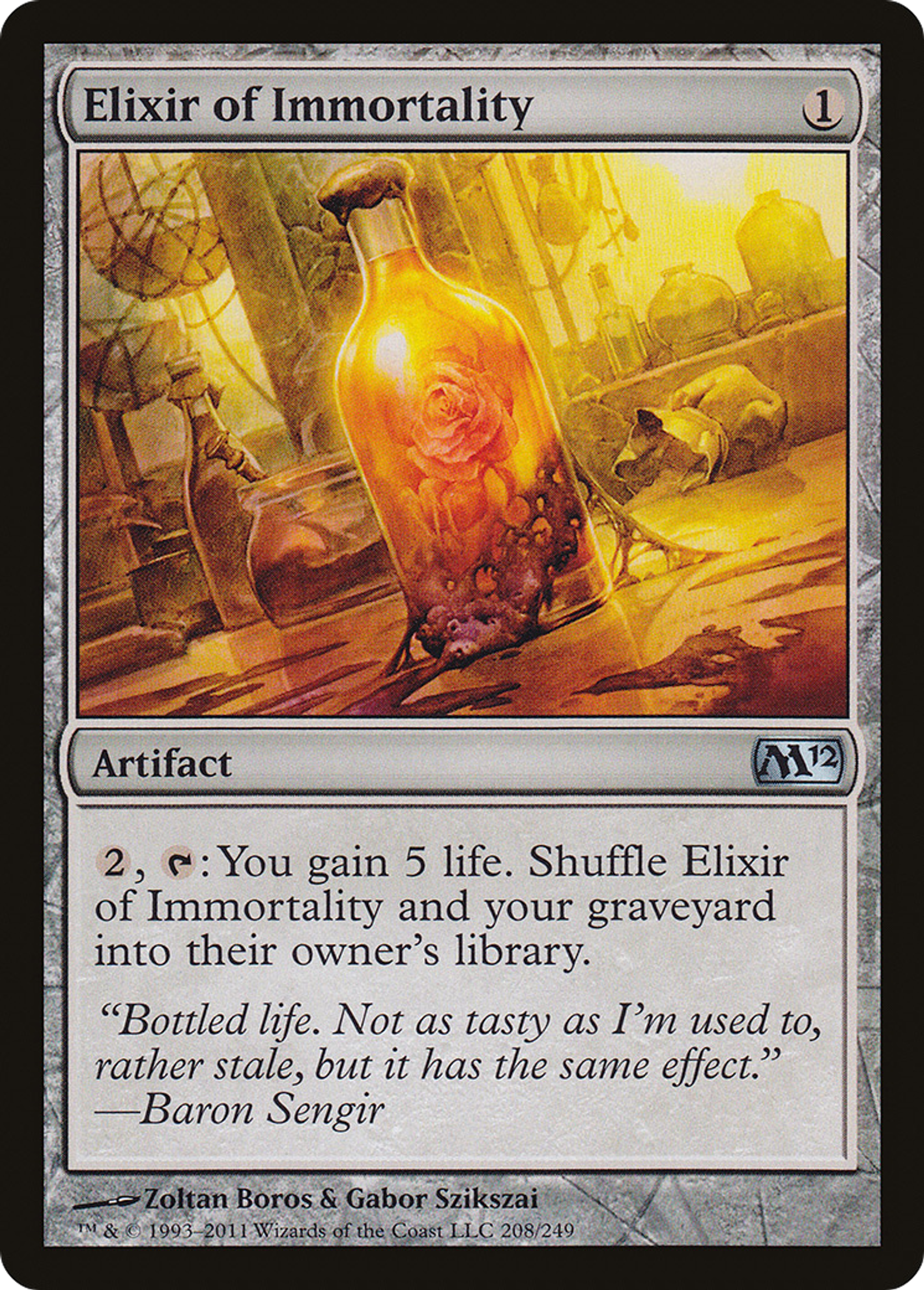 Elixir of Immortality — Magic 2012 — Magic: The Gathering