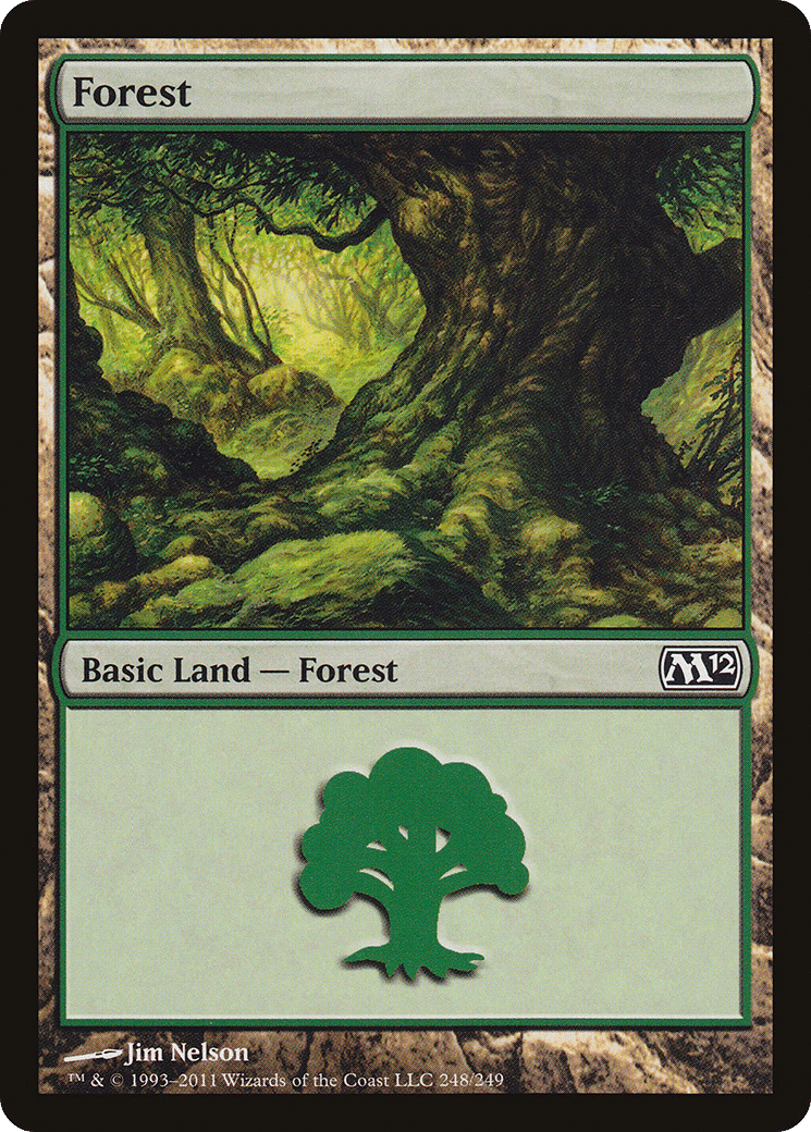 Forest — Magic 2012 — Magic: The Gathering