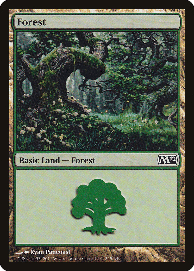 Forest — Magic 2012 — Magic: The Gathering