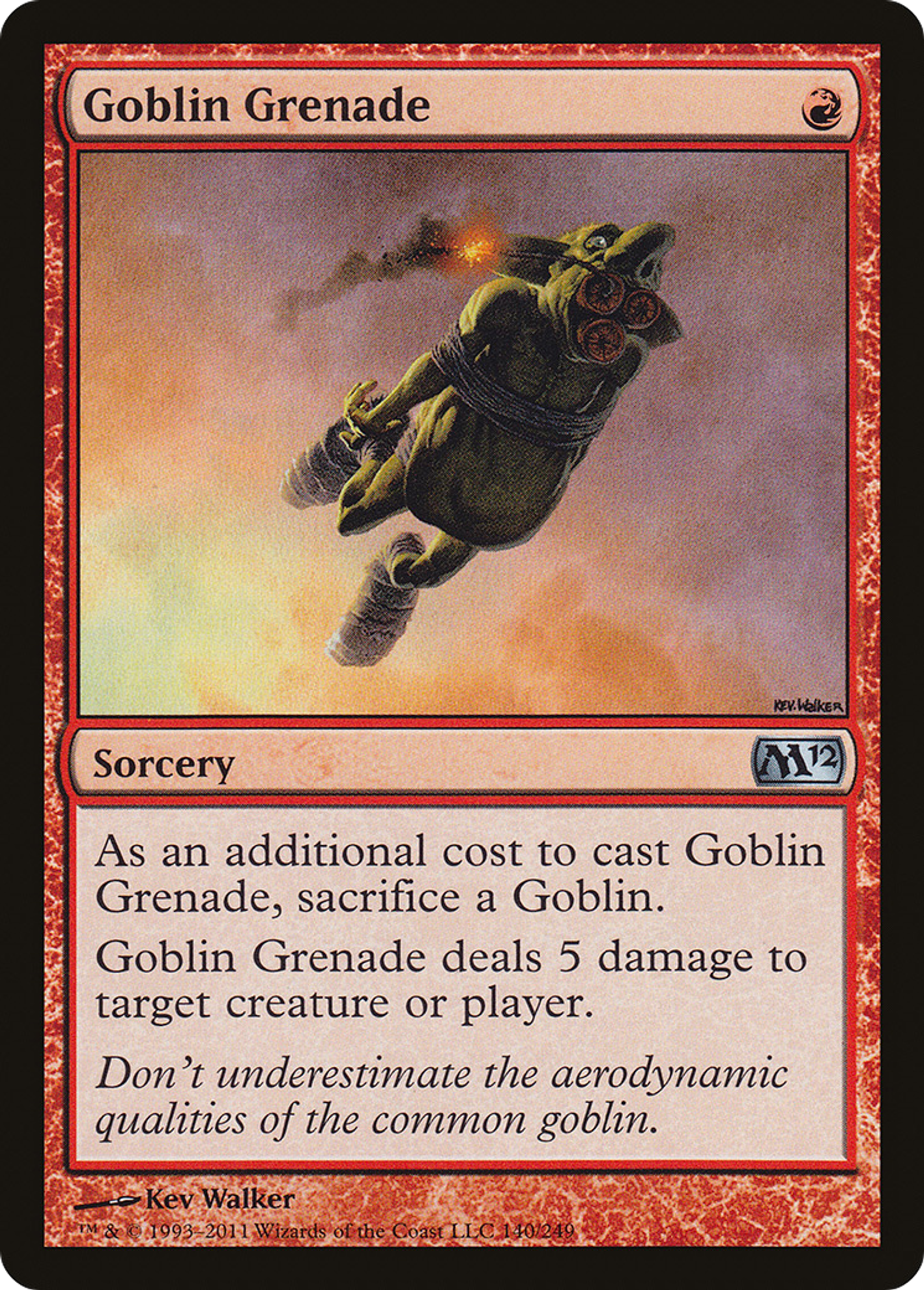Goblin Grenade — Magic 2012 — Magic: The Gathering