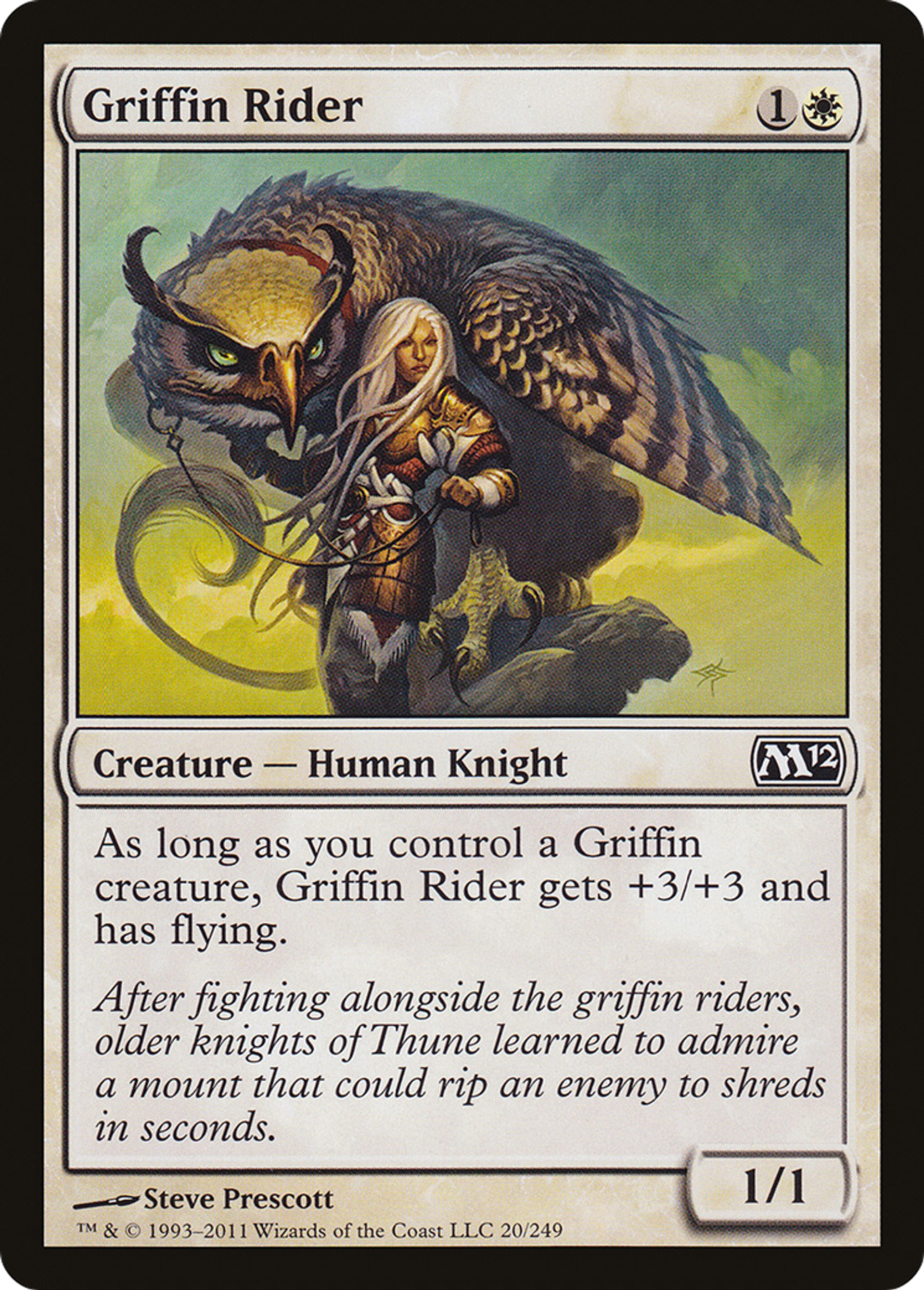 Monteuse de griffon — Magic 2012 — Magic: The Gathering