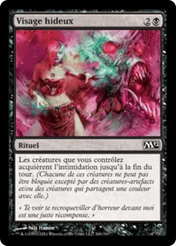 Visage hideux — Magic 2012 — Magic: The Gathering