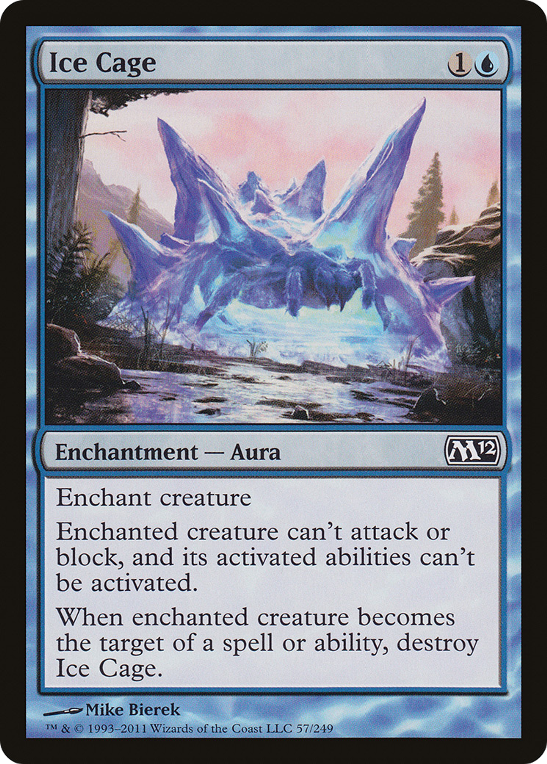 Cage de glace — Magic 2012 — Magic: The Gathering