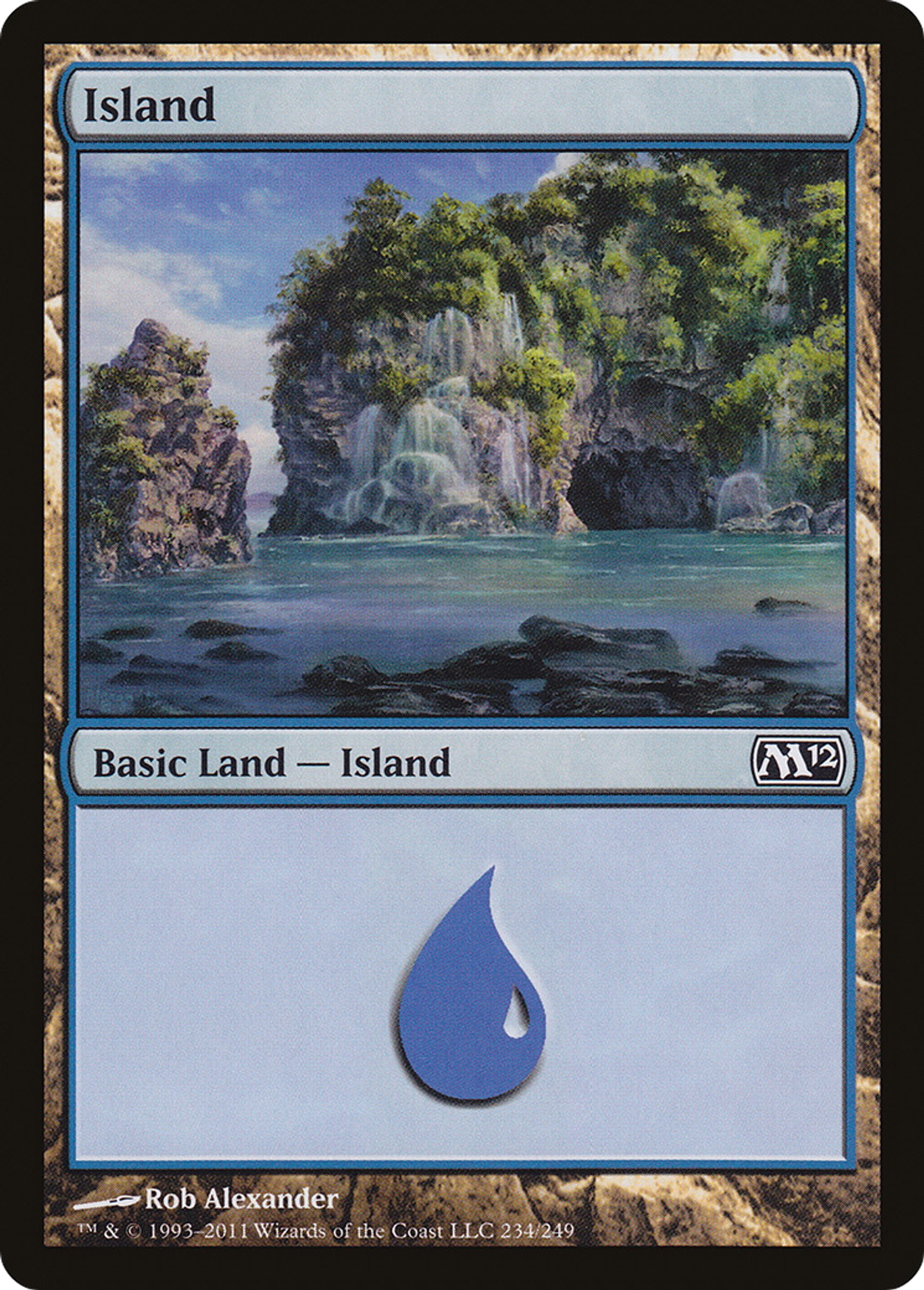 Island — Magic 2012 — Magic: The Gathering