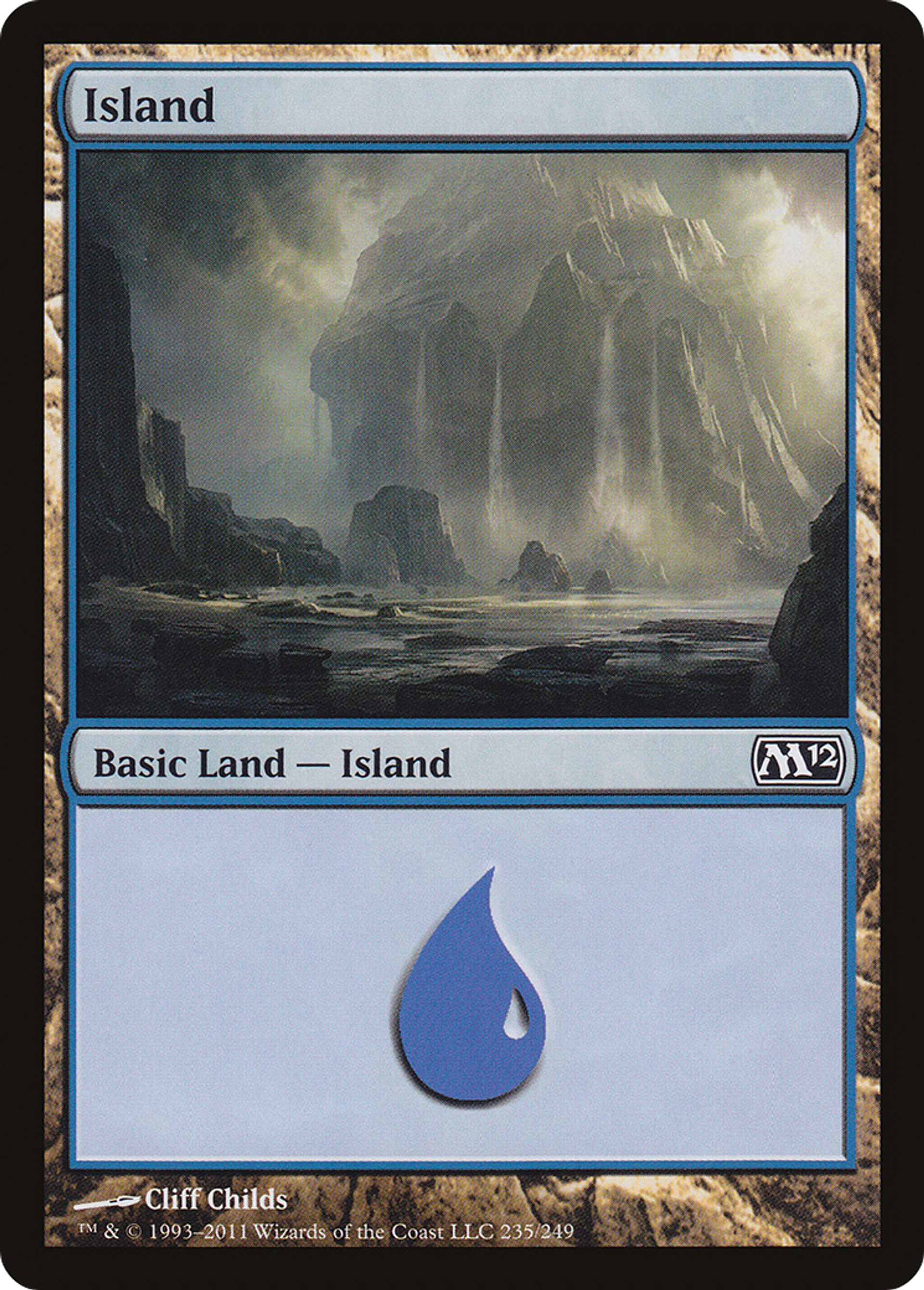Island — Magic 2012 — Magic: The Gathering