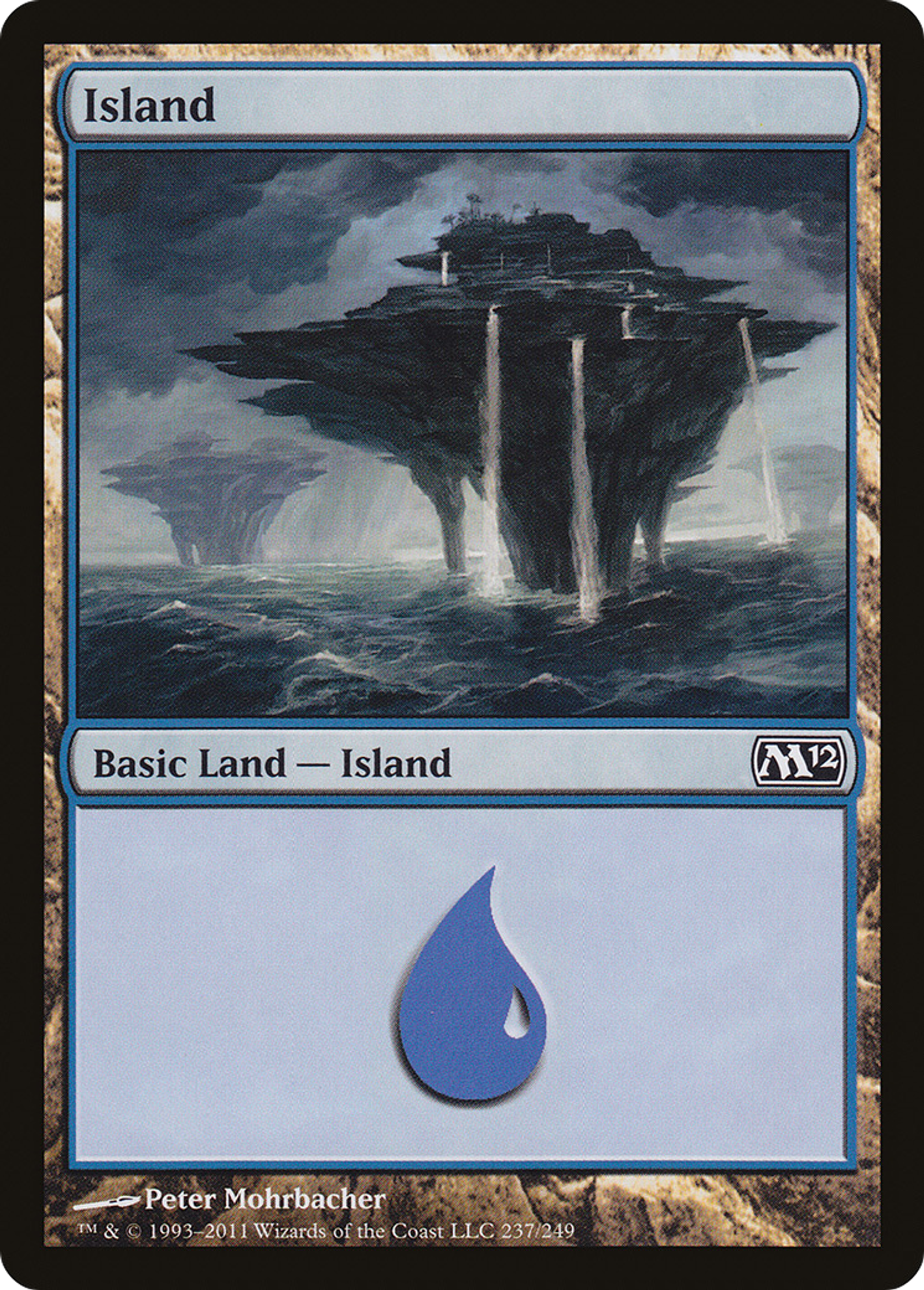 Island — Magic 2012 — Magic: The Gathering