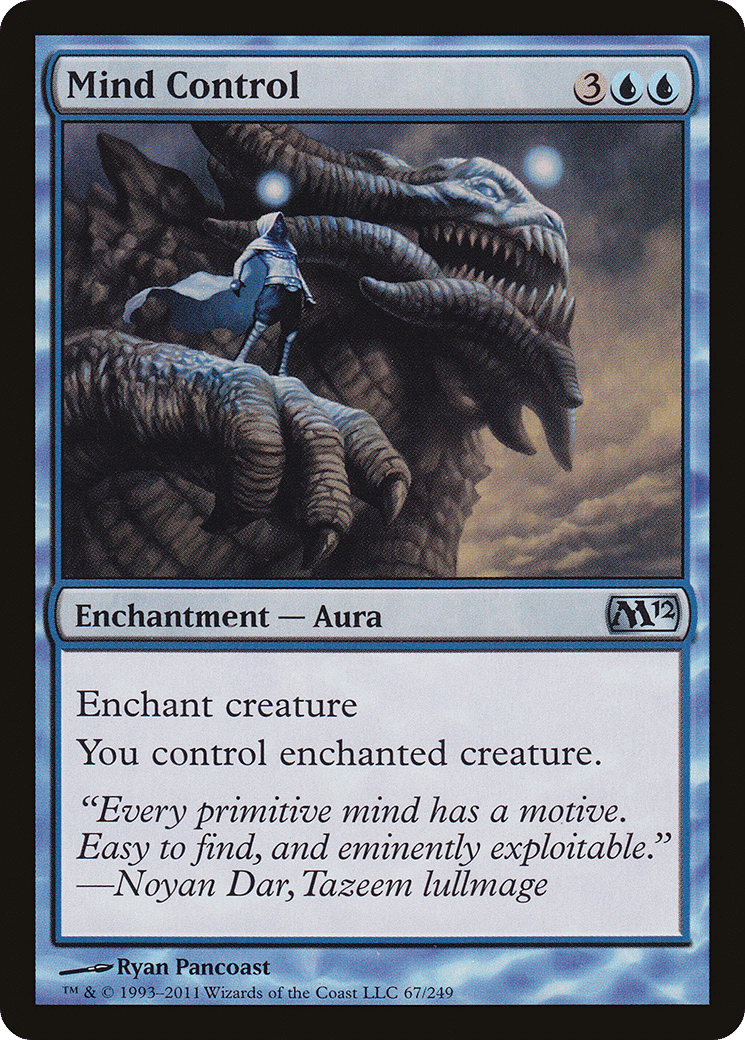 Mind Control — Magic 2012 — Magic: The Gathering
