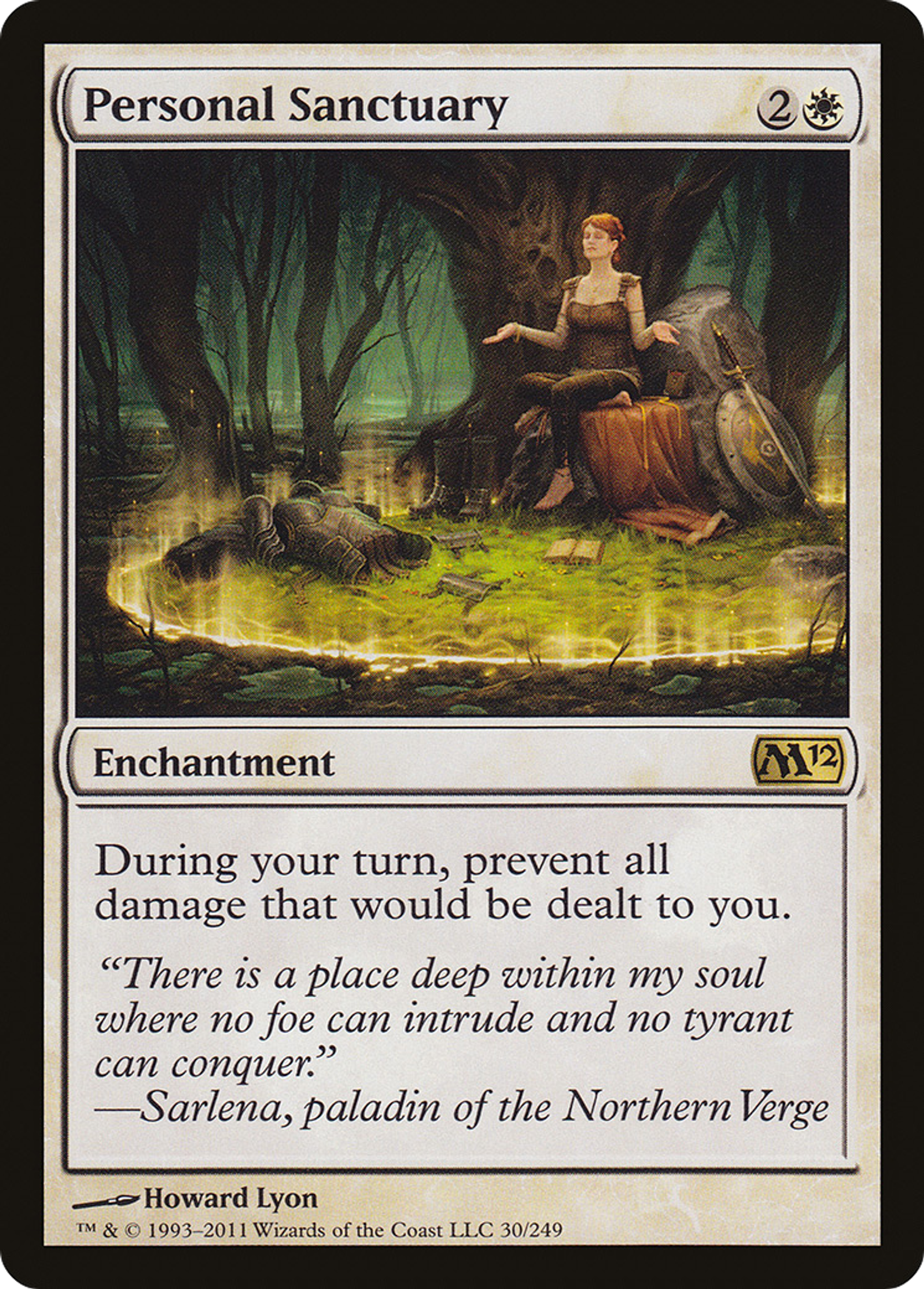 Personal Sanctuary — Magic 2012 — Magic: The Gathering