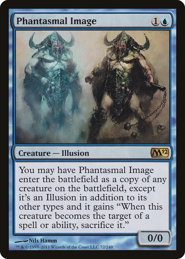 Phantasmal Image — Magic 2012 — Magic: The Gathering