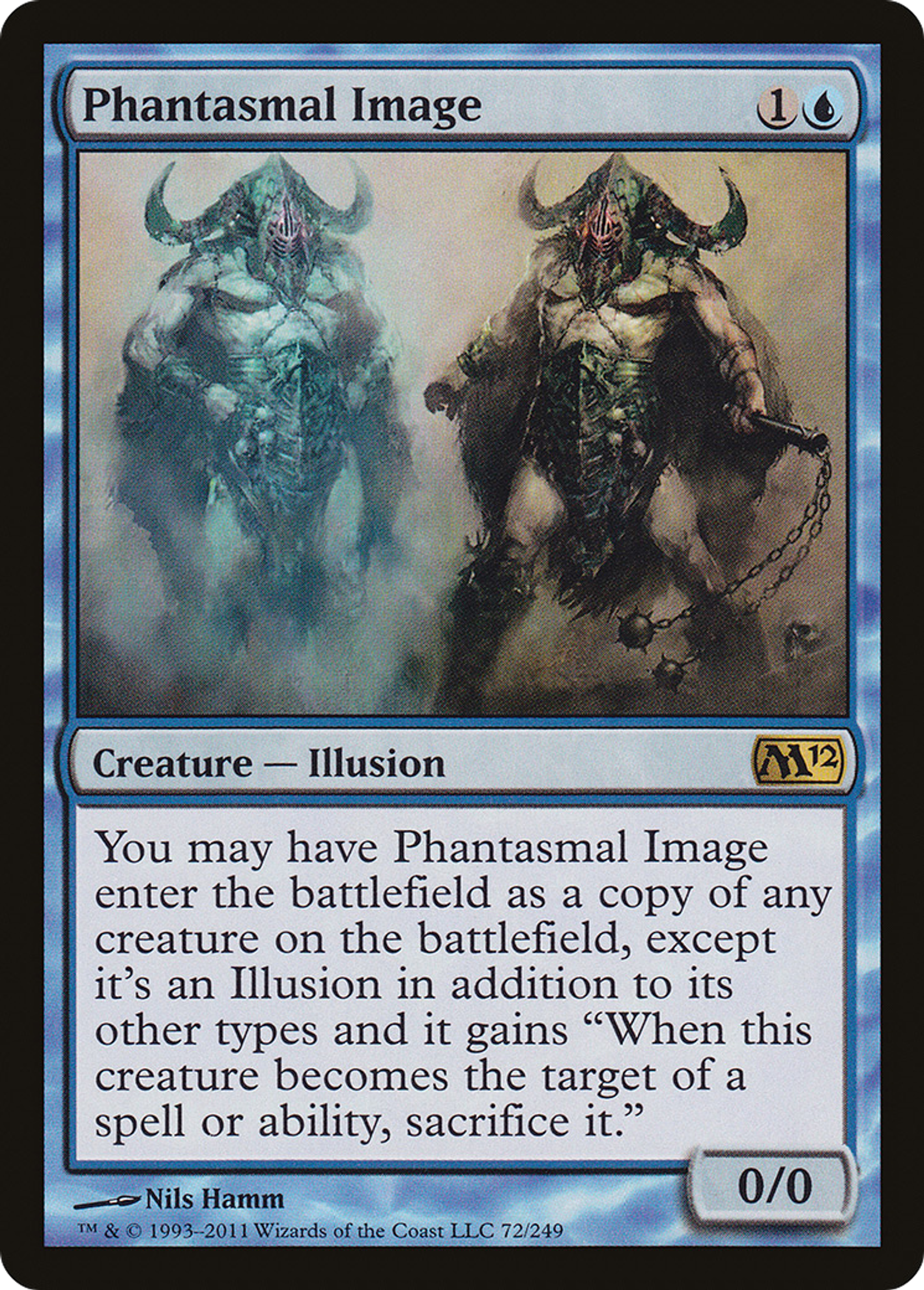 Phantasmal Image — Magic 2012 — Magic: The Gathering