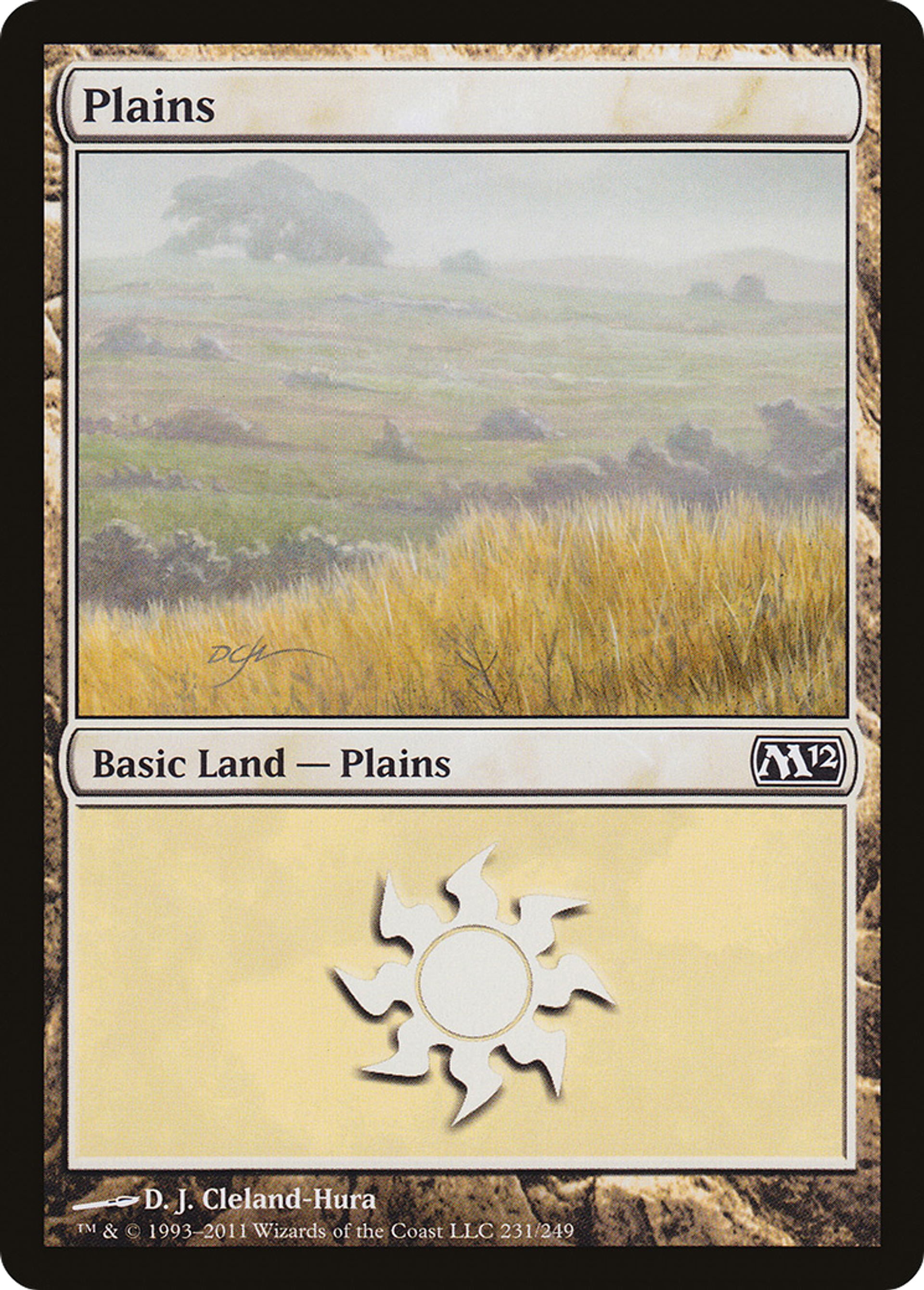 Plains — Magic 2012 — Magic: The Gathering